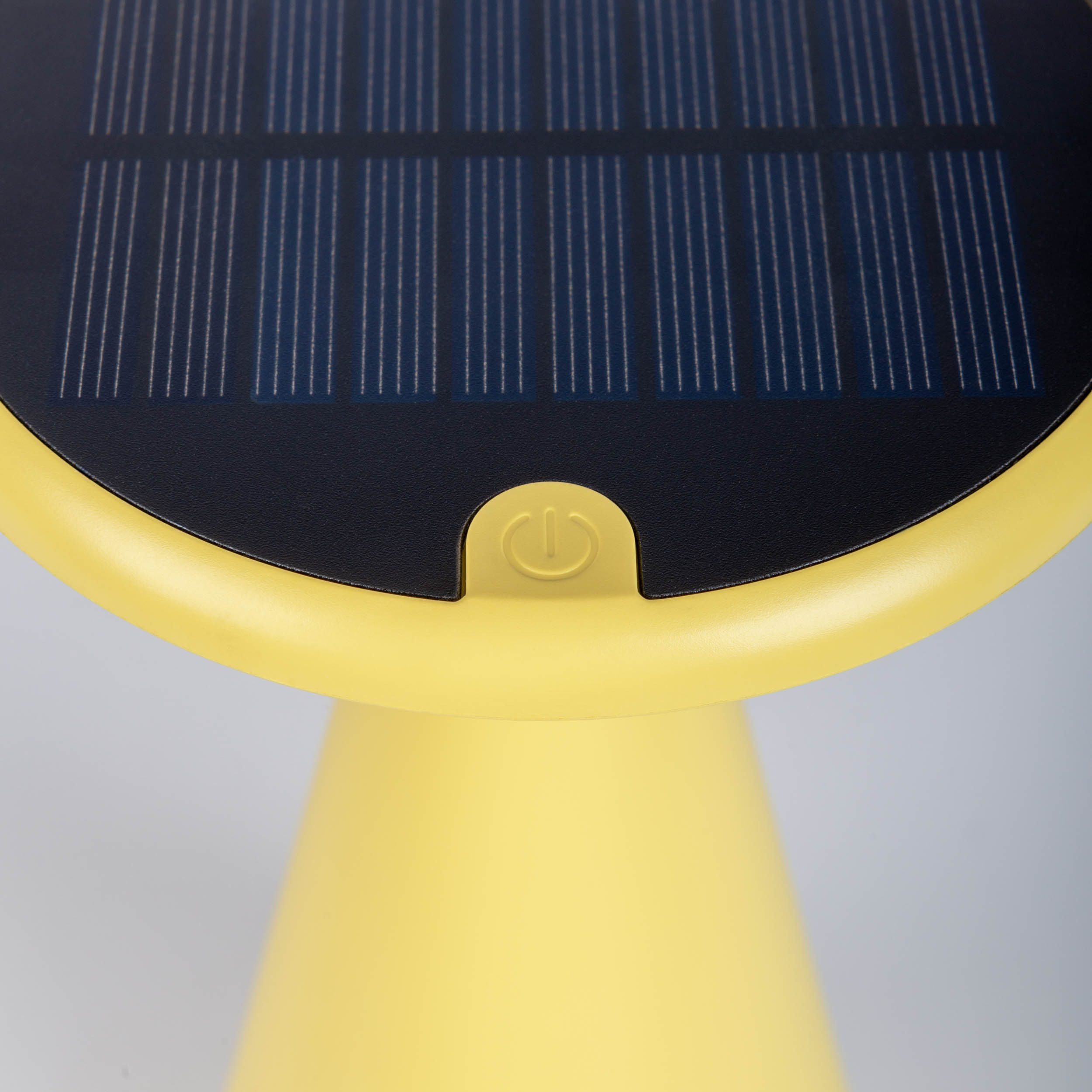 näve Led-tafellamp Palu Zonne-/accu-aangedreven, aanraking, dimbaar, geheugen, USB-C oplaadkabel, warmwit (1 stuk)