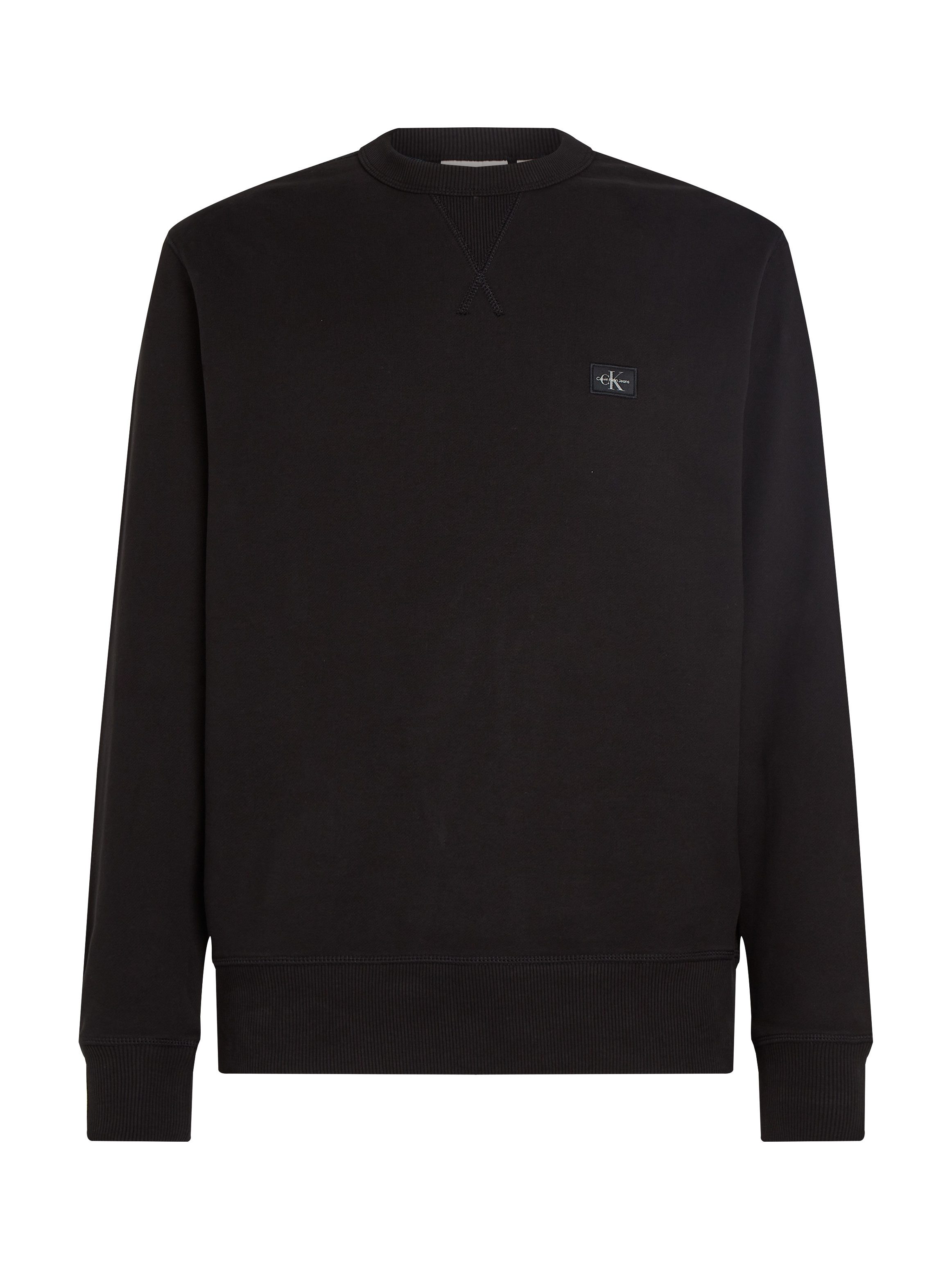 Calvin Klein Sweatshirt WOVEN LABEL CREW NECK