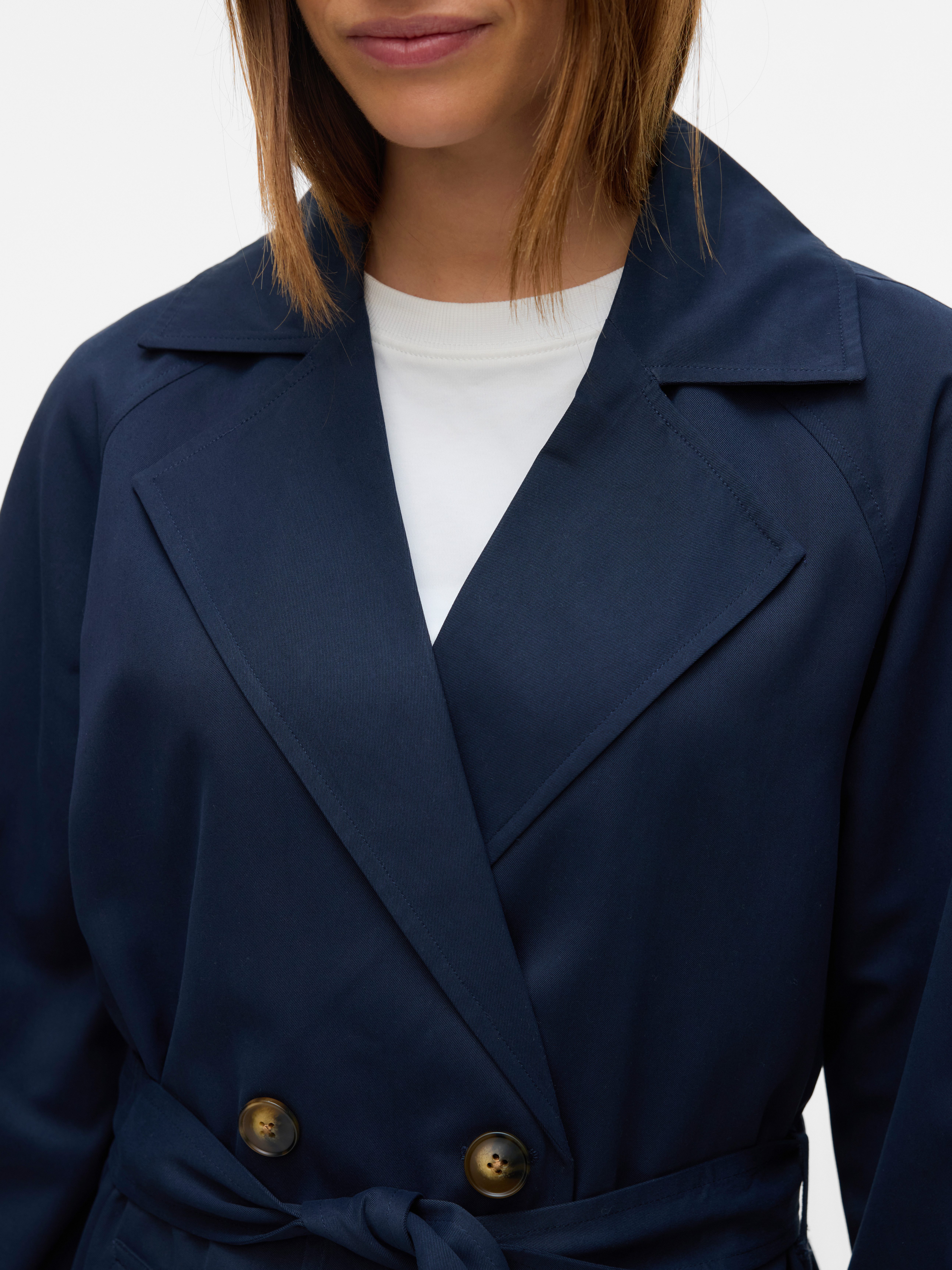 Vero Moda Trenchcoat VMLOU LONG TRENCHCOAT NOOS