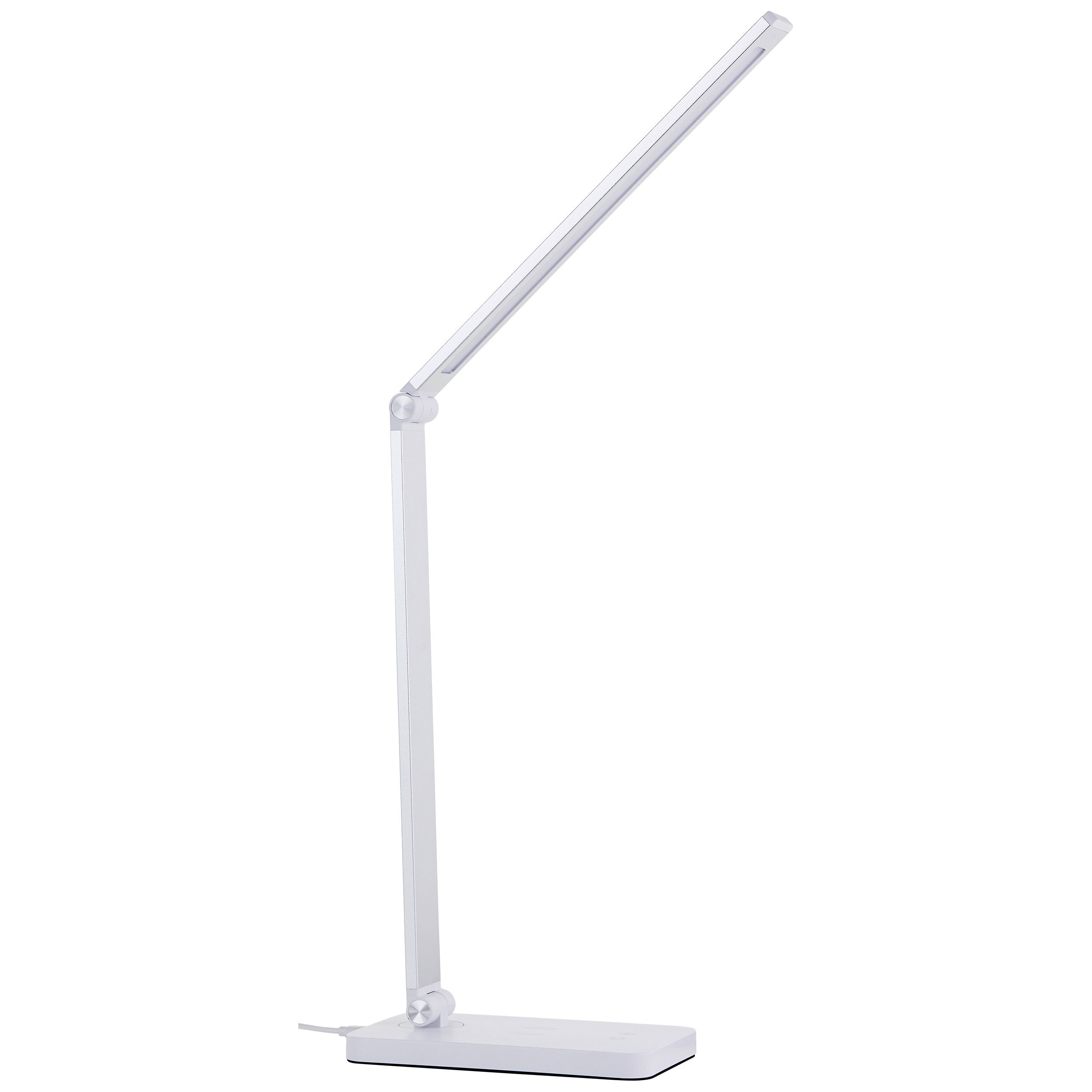 Brilliant Leuchten Led-tafellamp Florence 38 x 11 x 34 cm, 610 lm, 2700-6500k, 3-traps dimbaar, usb, draaibaar