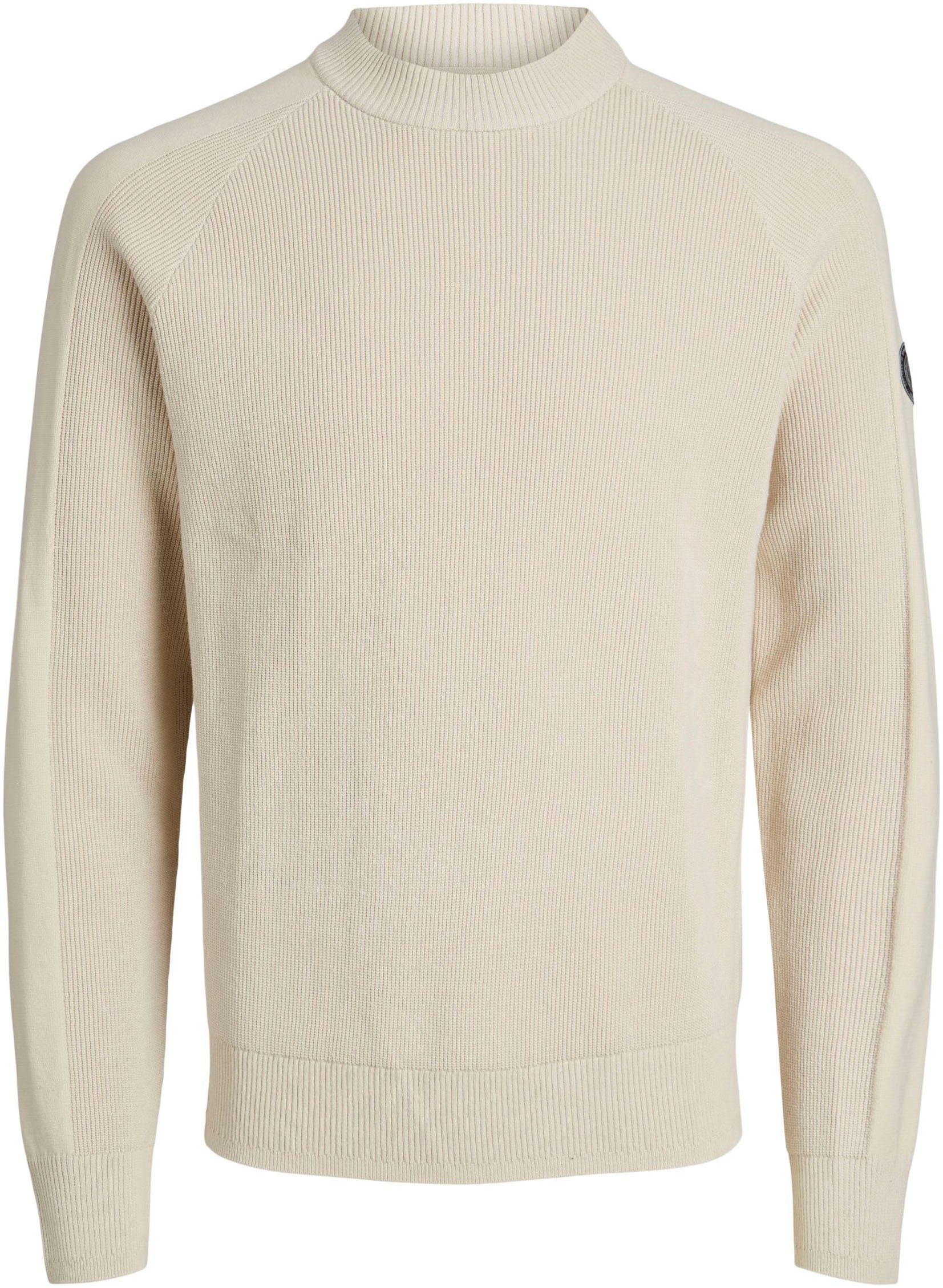 Jack & Jones Trui met staande kraag JCOFILO KNIT MOCK NECK SN