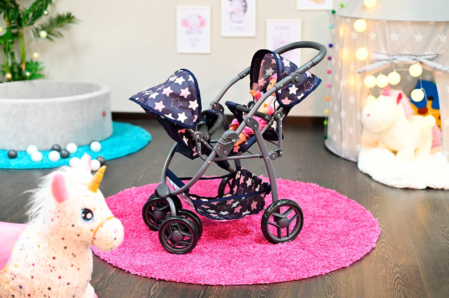 Knorrtoys® Poppen-duobuggy Milo