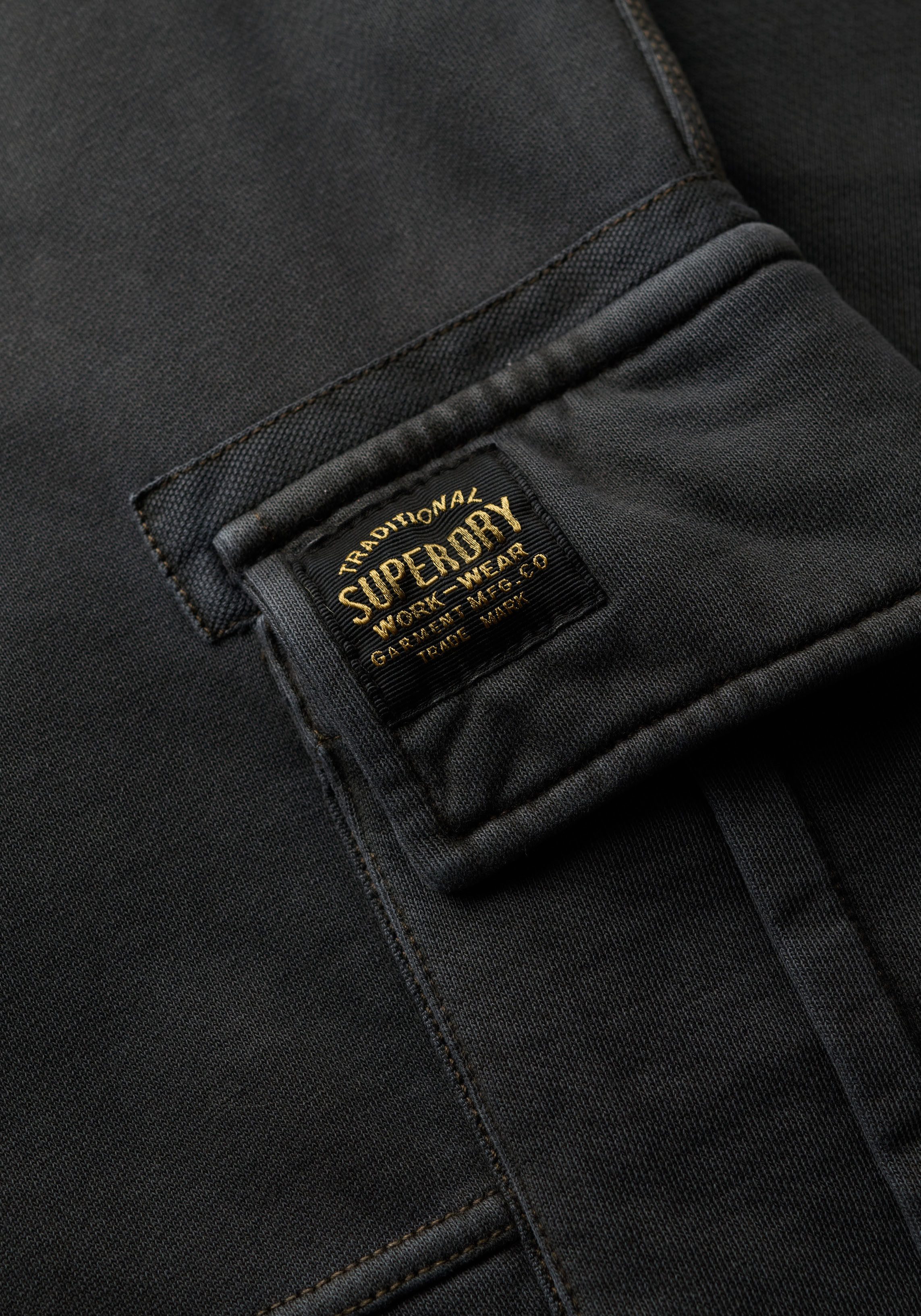 Superdry Sweatbroek CONTRAST STITCH CARGO JOGGER