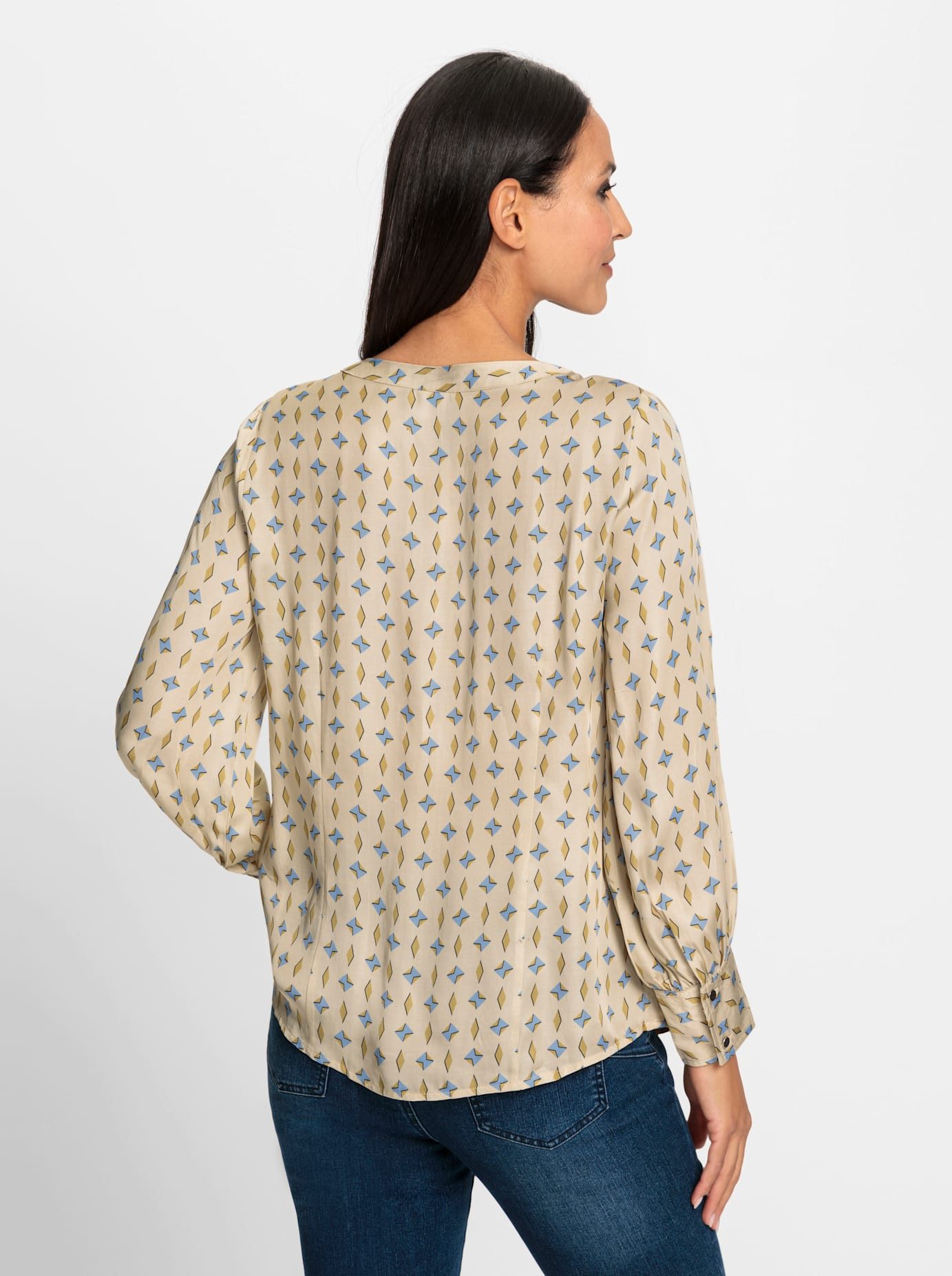 heine Gedessineerde blouse