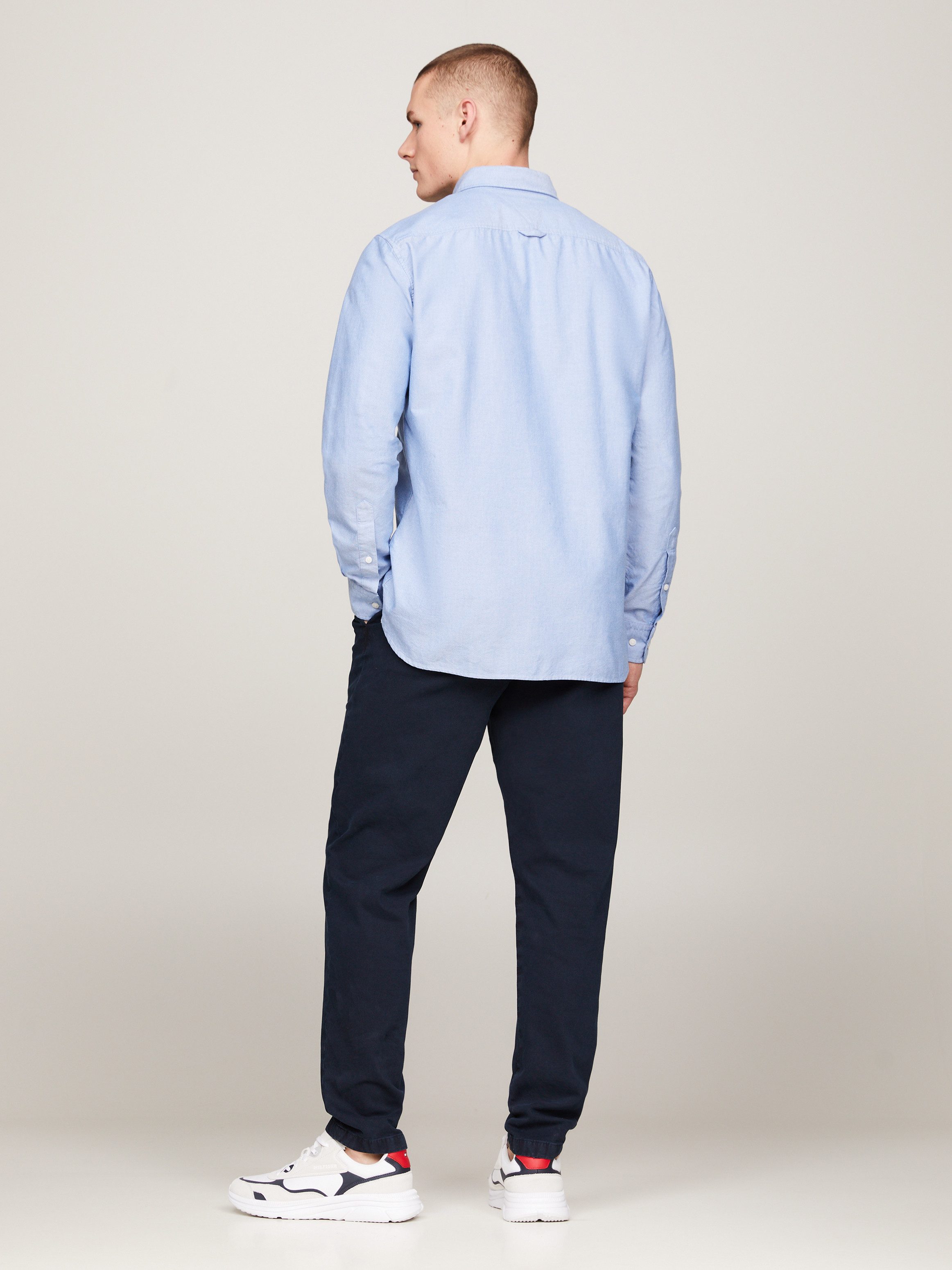 Tommy Hilfiger Overhemd met lange mouwen SOLID HERITAGE OXFORD RF SHIRT