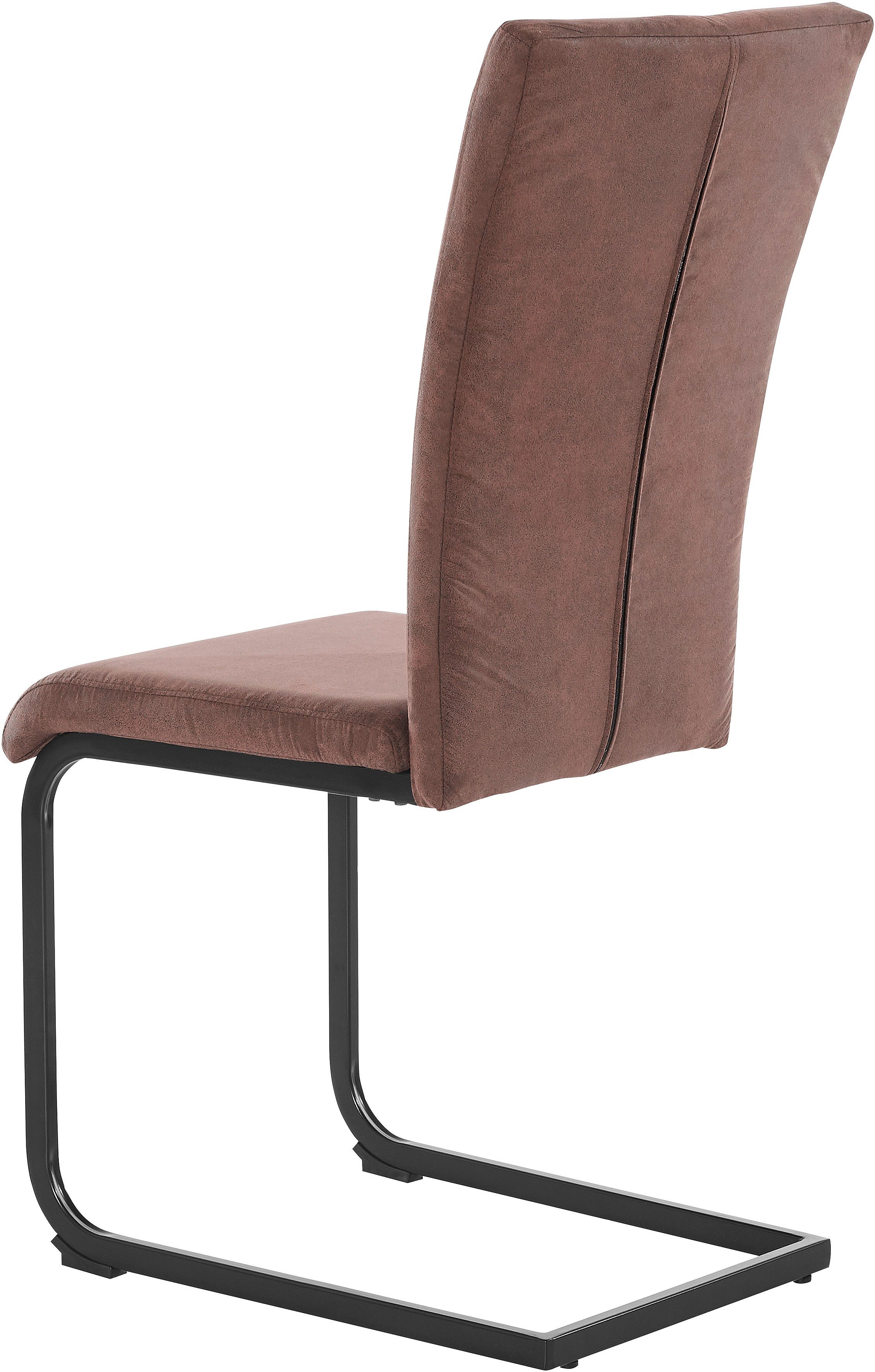 Home affaire Vrijdragende stoel Oliver Stoel belastbaar tot 120 kg (set, 2 stuks)