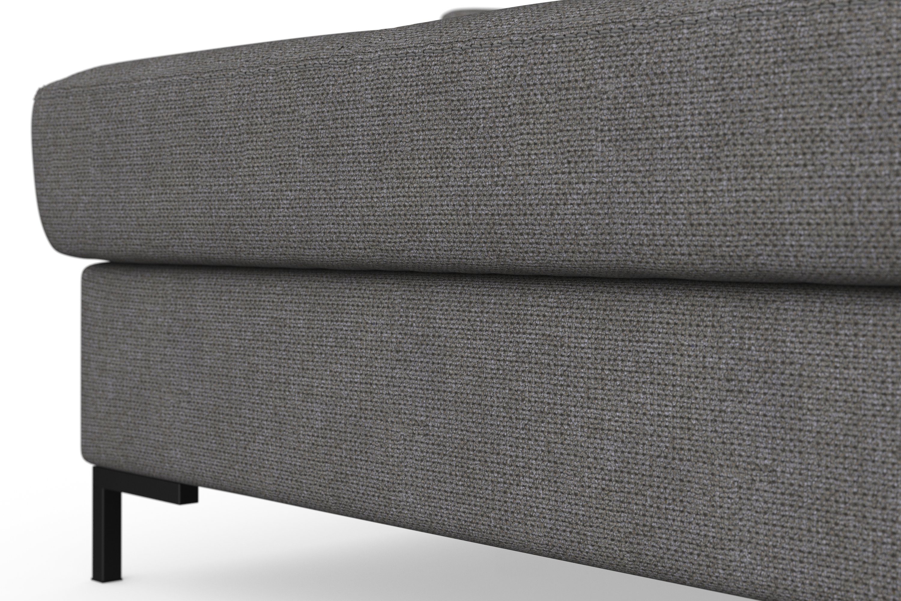 DOMO collection Hoekbank Capelo, comfortabel, duidelijke lijnen kenmerken dit ontwerp, L-Vorm met verstelbare armleuningen, naar keuze met slaapfunctie, binnenvering
