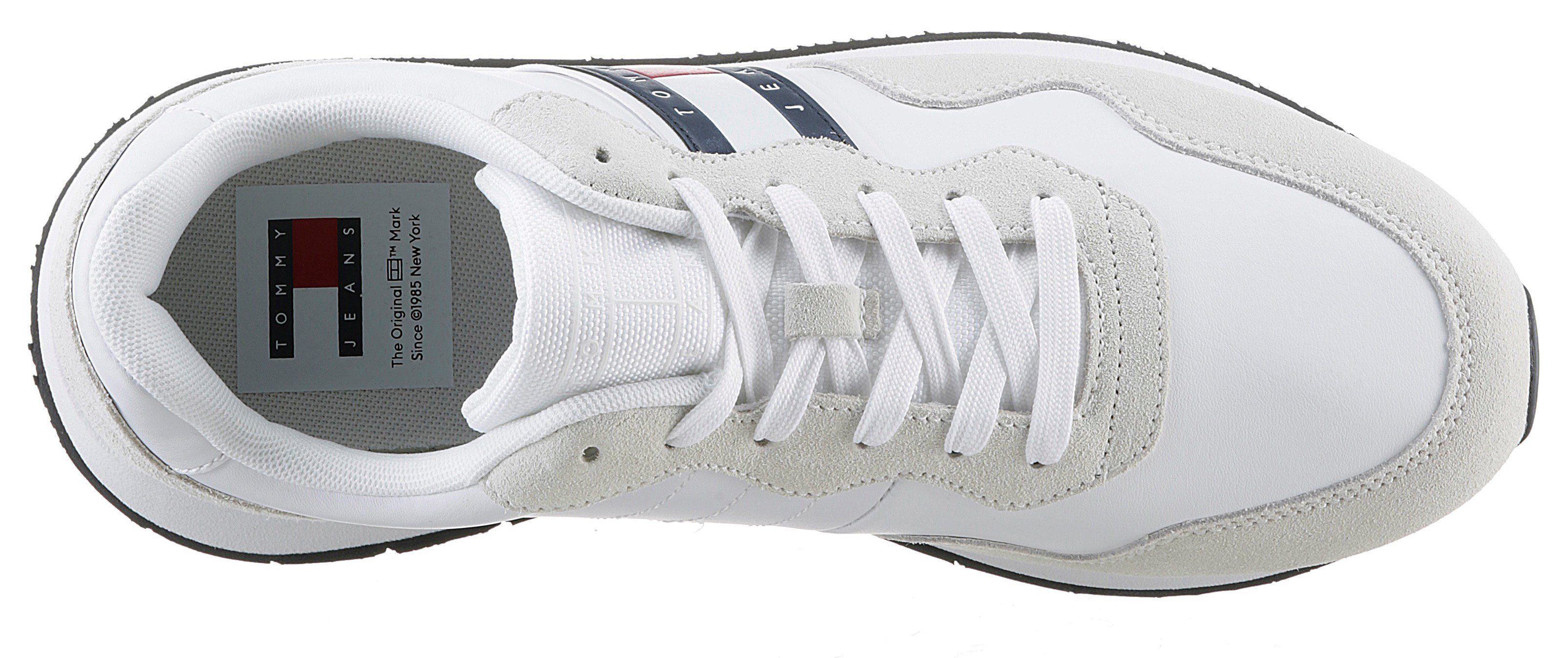 TOMMY JEANS Sneakers TJM MODERN RUNNER vrijetijdsschoen, lage schoen, veterschoen met zijlogo-vlag
