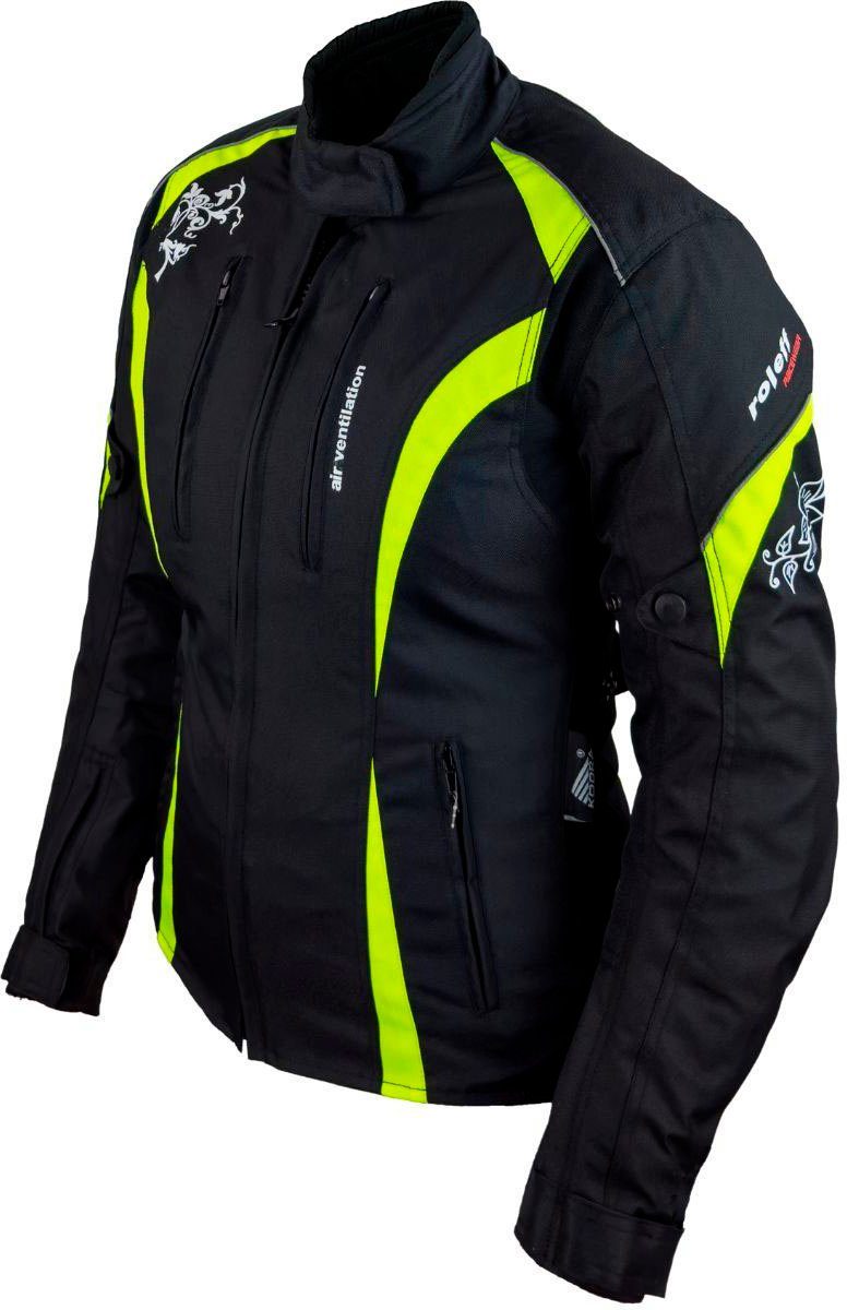 roleff Bikerjack Latina dame Met veiligheidsstrepen