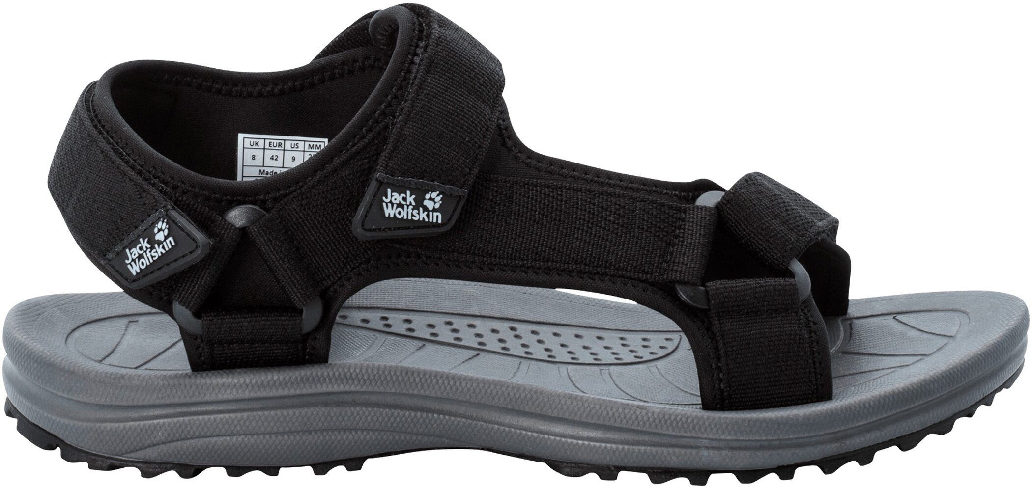 Jack Wolfskin Sandalen WAVE BREAKER M met klittenbandsluiting