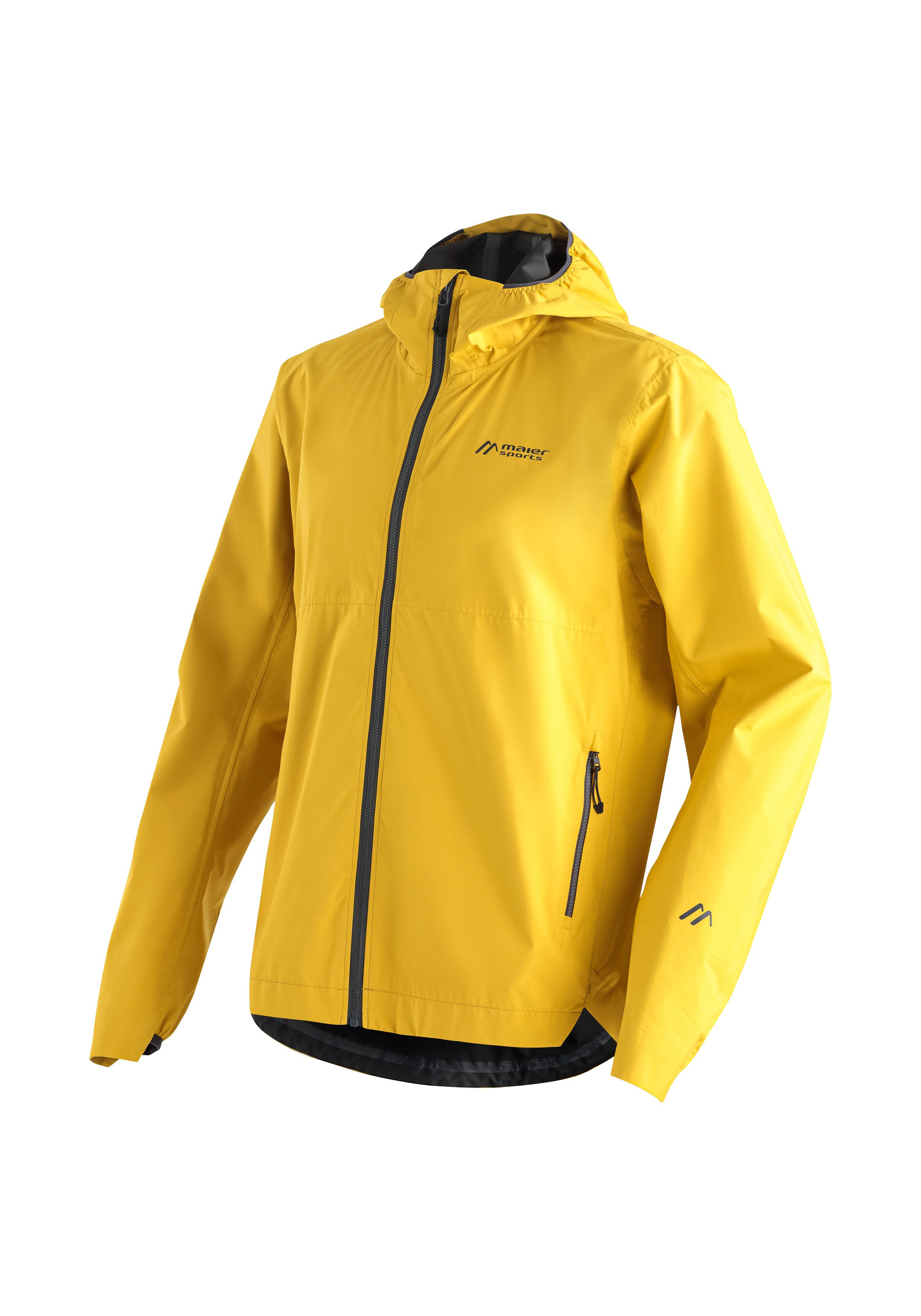 Maier Sports Outdoorjack Fanal M Heren jacke waterdicht, winddichte functionele jas, 2 buitenzakken