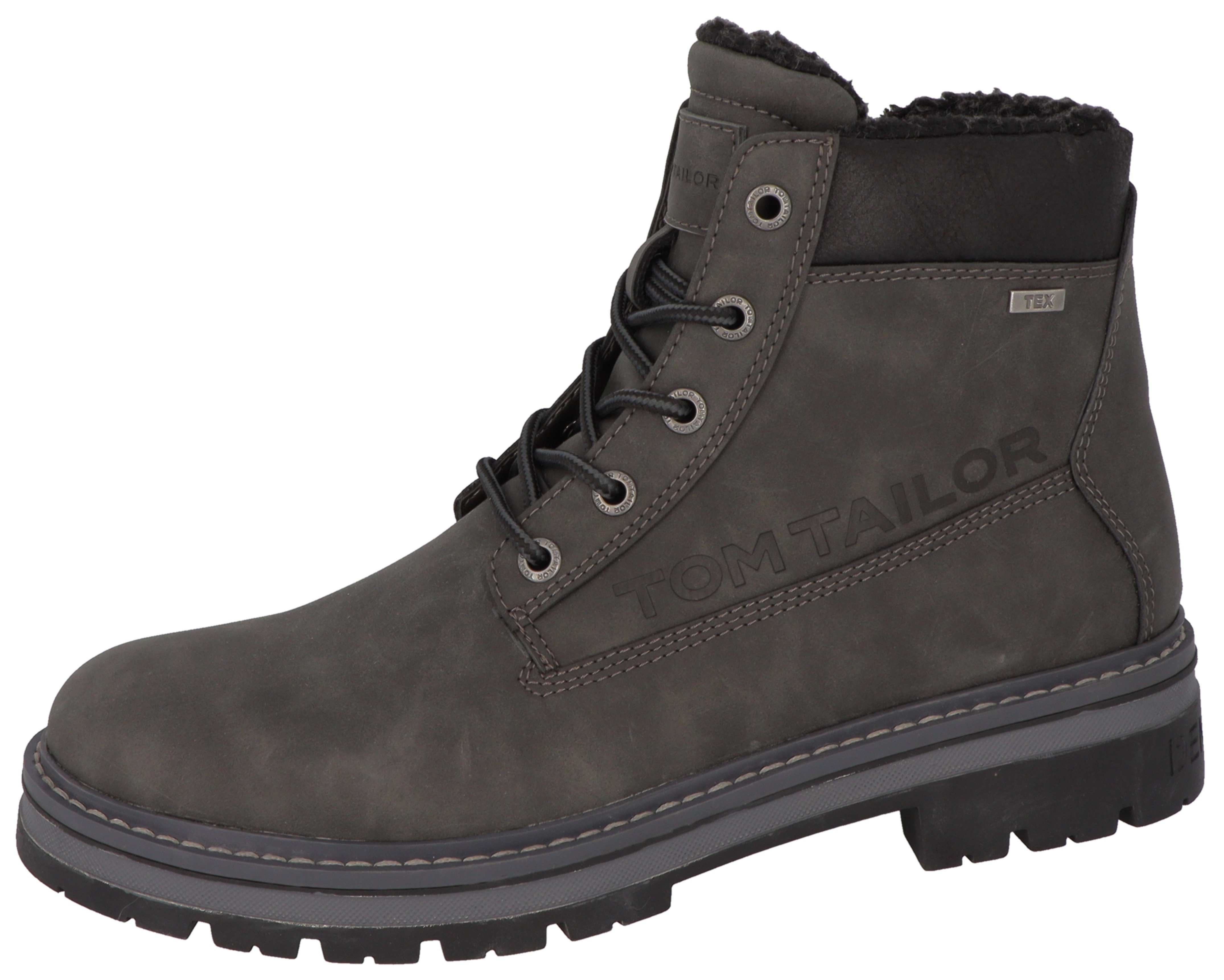 Tom Tailor Winterlaarzen met zacht verdikte rand heren boots & laarzen maat 43 grijs