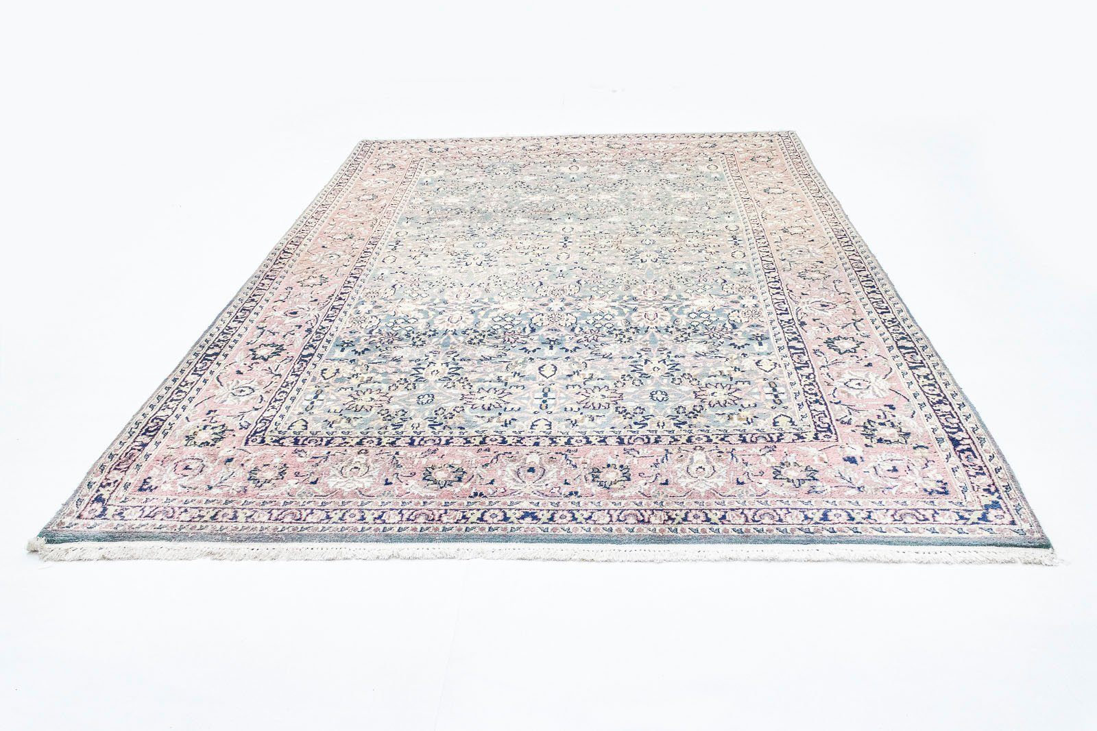 morgenland Wollen kleed Sarough Teppich handgeknüpft rosa-Orientteppich - 302 x 197 cm - mehrfarbig