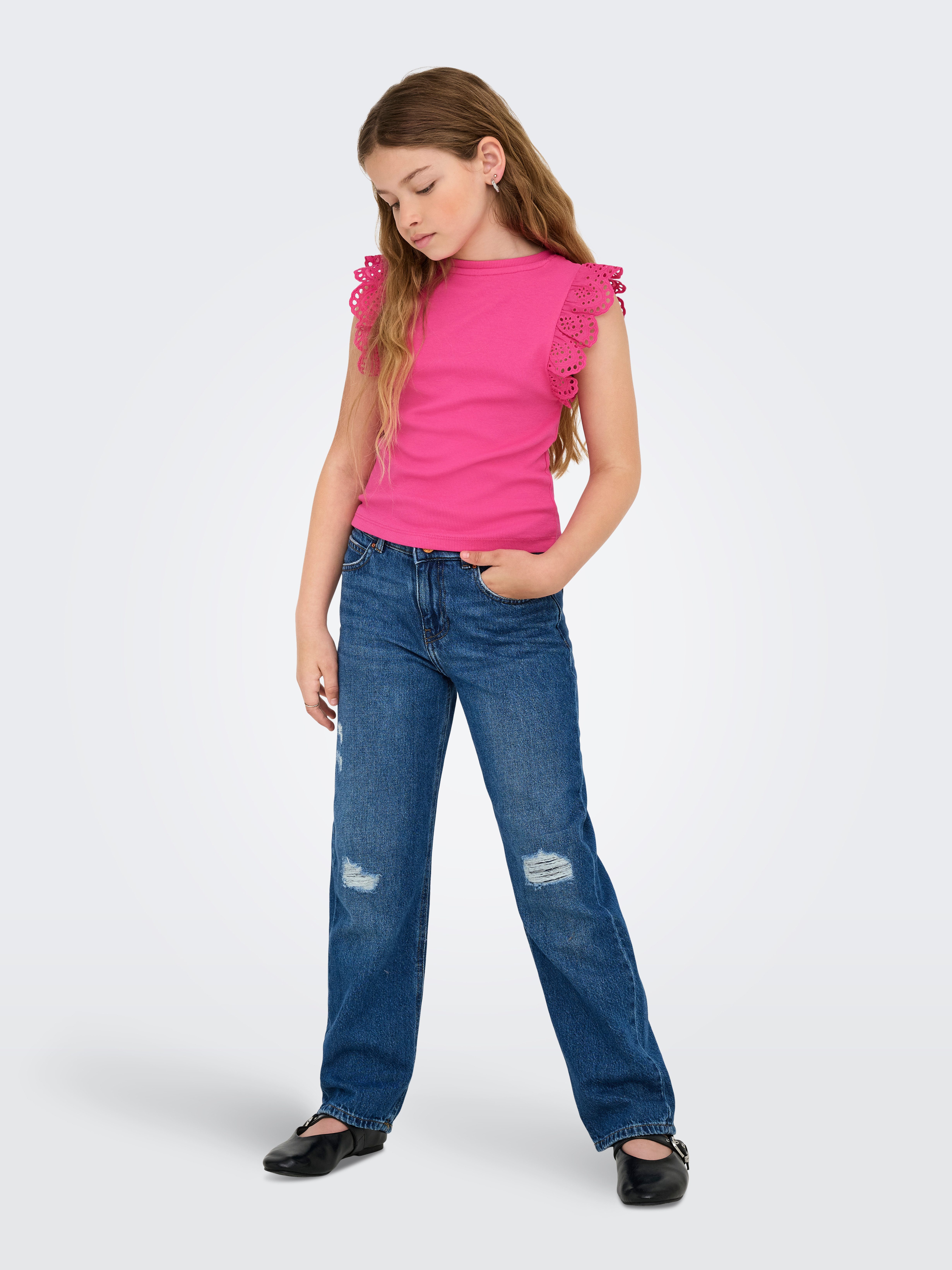 KIDS ONLY Shirt met korte mouwen KOGDREA LIFE S/S TOP JRS