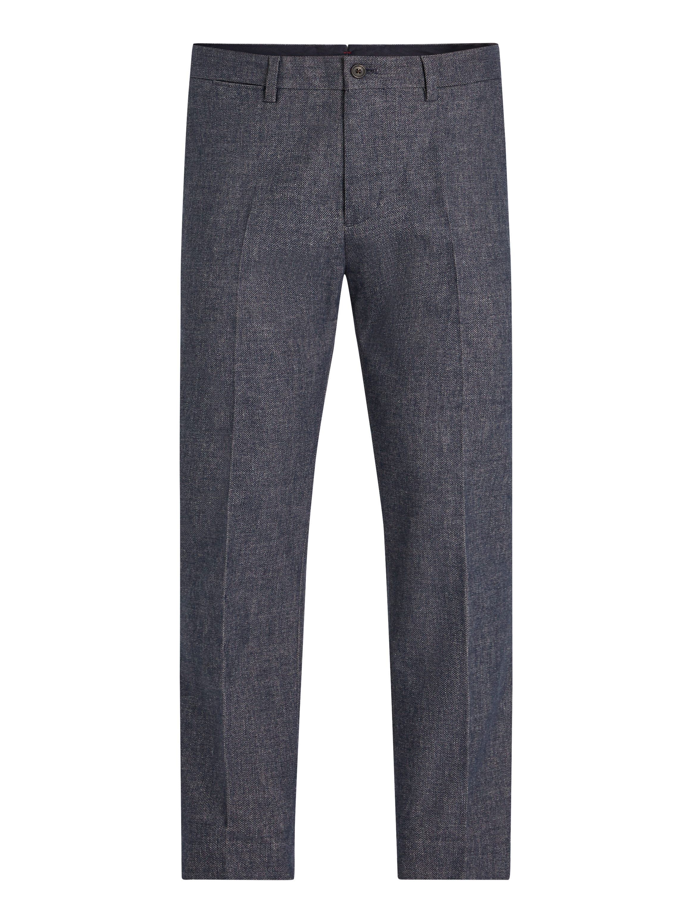 Tommy Hilfiger Five-pocketsbroek DC DENTON BRUSHED MARL gemêleerd ontwerp met persplooien