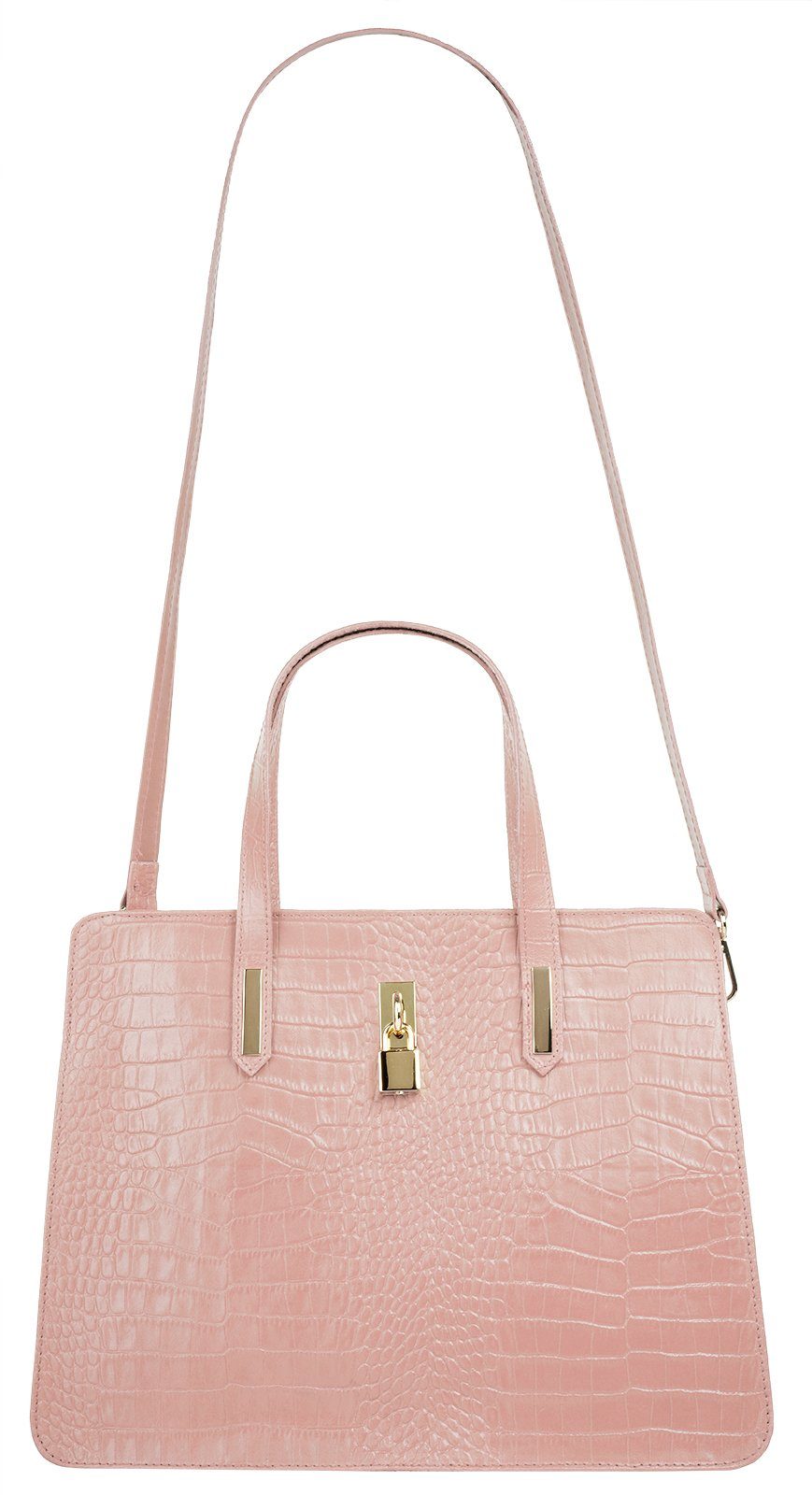 Cluty Tas echt leer, made in italy