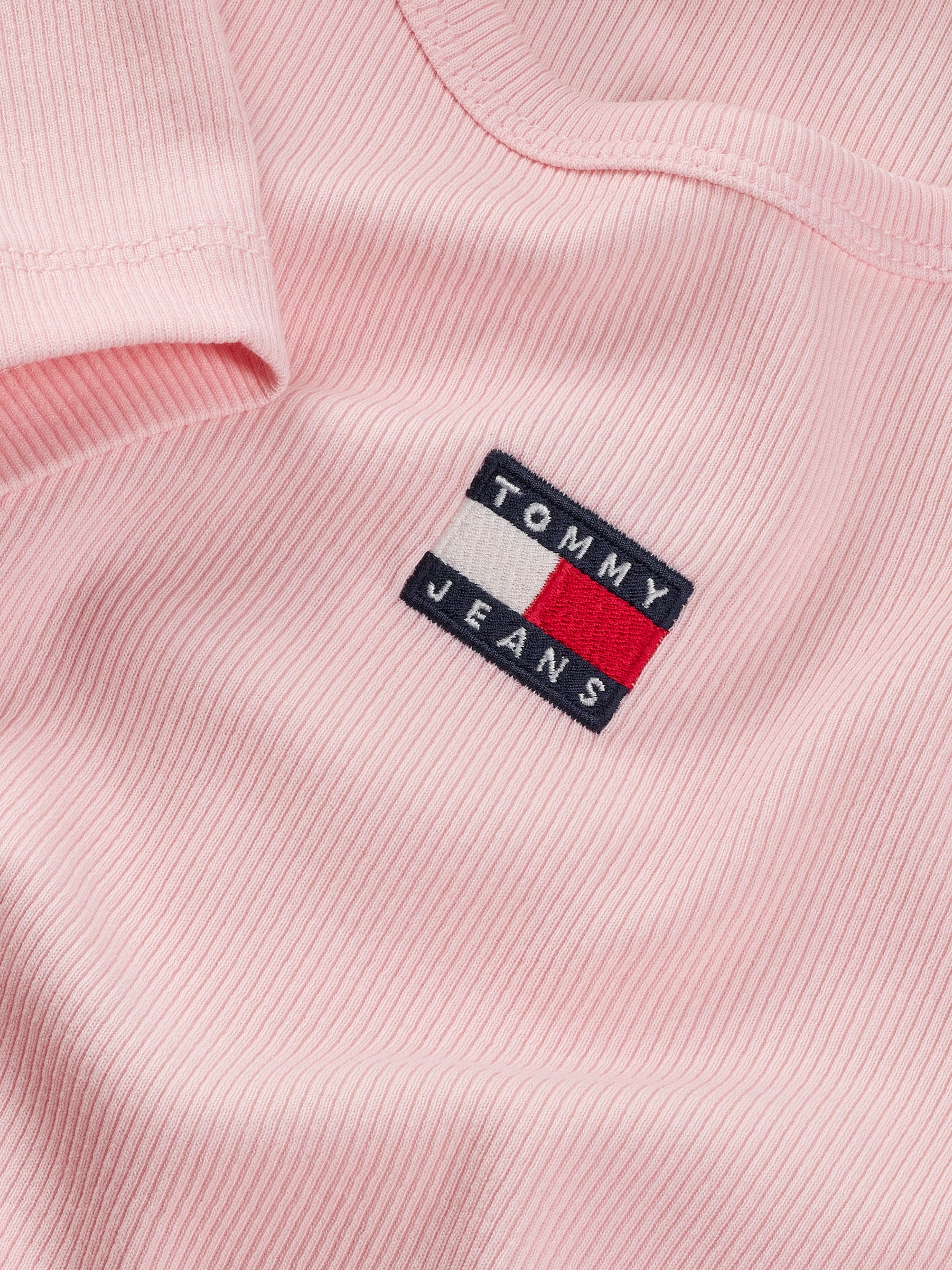 TOMMY JEANS T-shirt TJW SLIM BADGE RIB TEE
