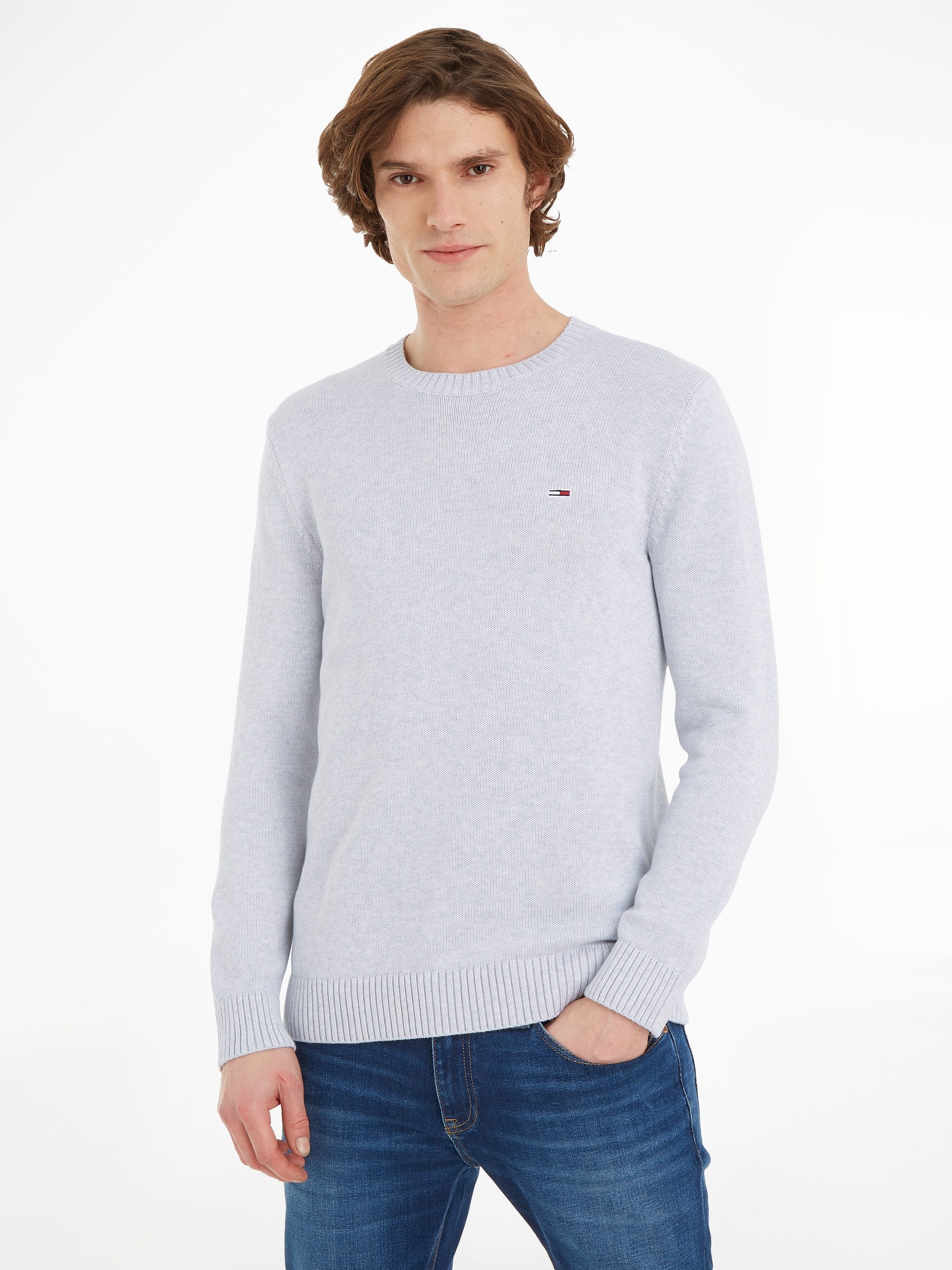 TOMMY JEANS Gebreide trui TJM ESSENTIAL CREW NECK SWEATER