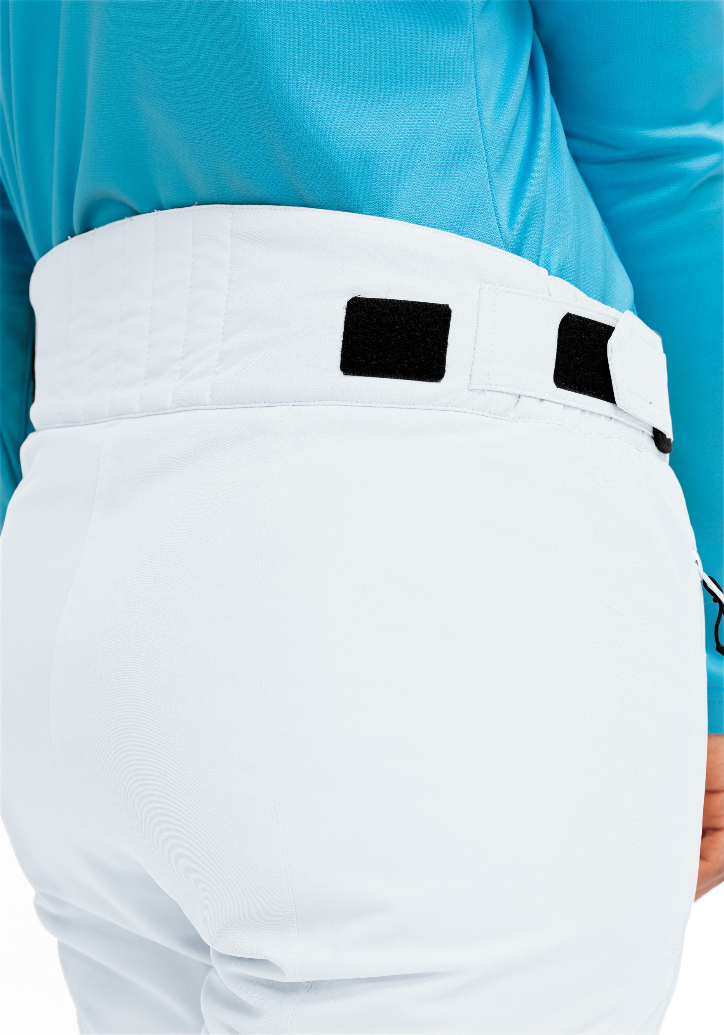 Maier Sports Skibroek Vroni slim 2.0 Dames sneeuwbroek, wind- en waterdicht, 2 ritszakken, slim fit