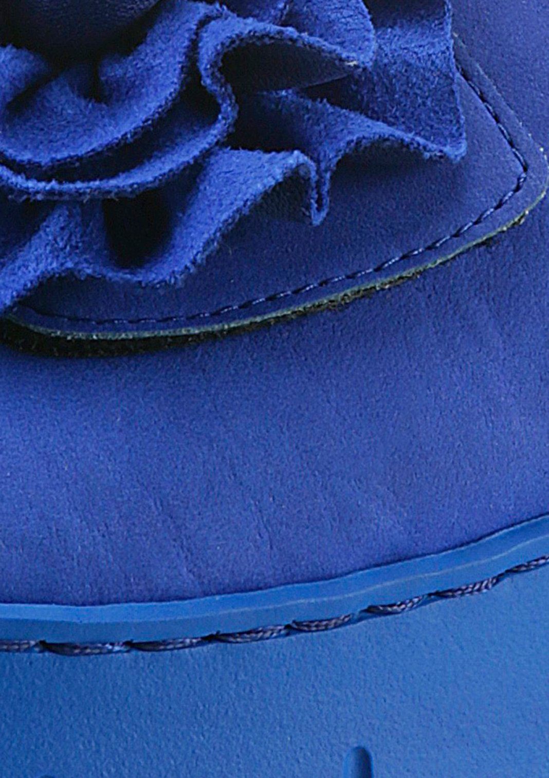 Rieker Slippers plateau, zomerschoen, slippers met praktische klittenband