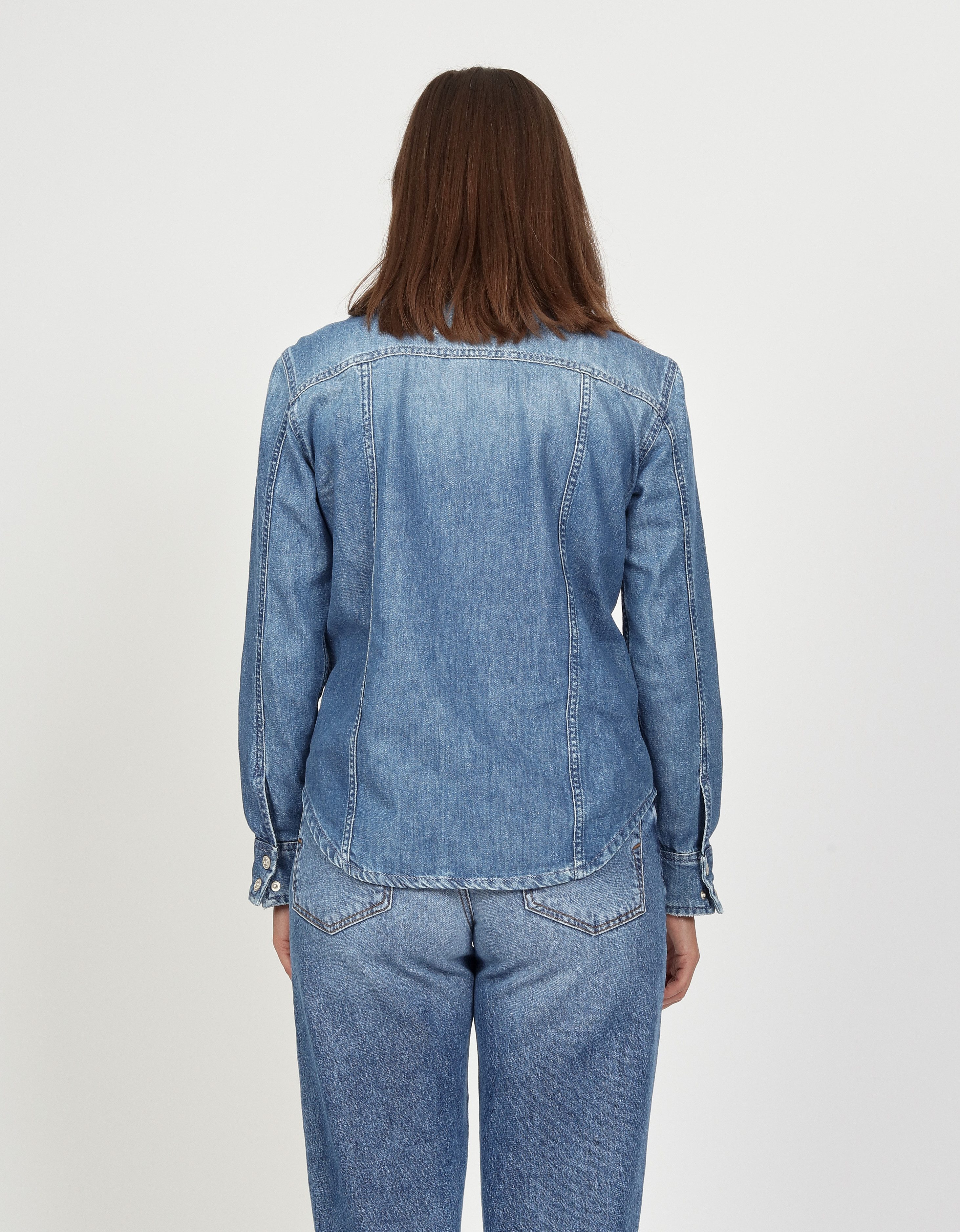 GANG Overhemdblouse 94LIV SHIRT in casual pasvorm