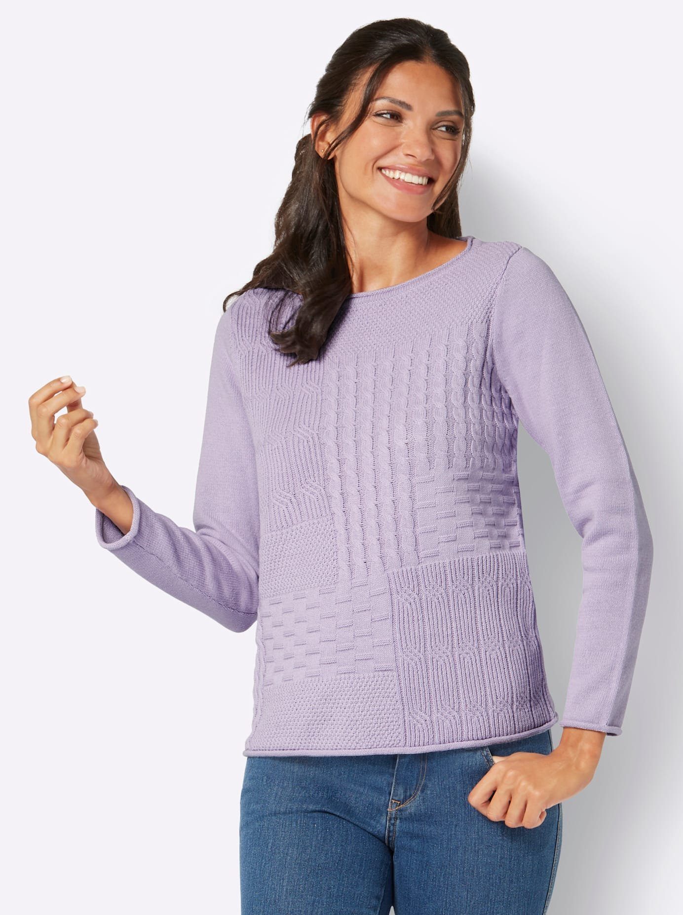Classic Basics Gebreide Trui met lange mouwen