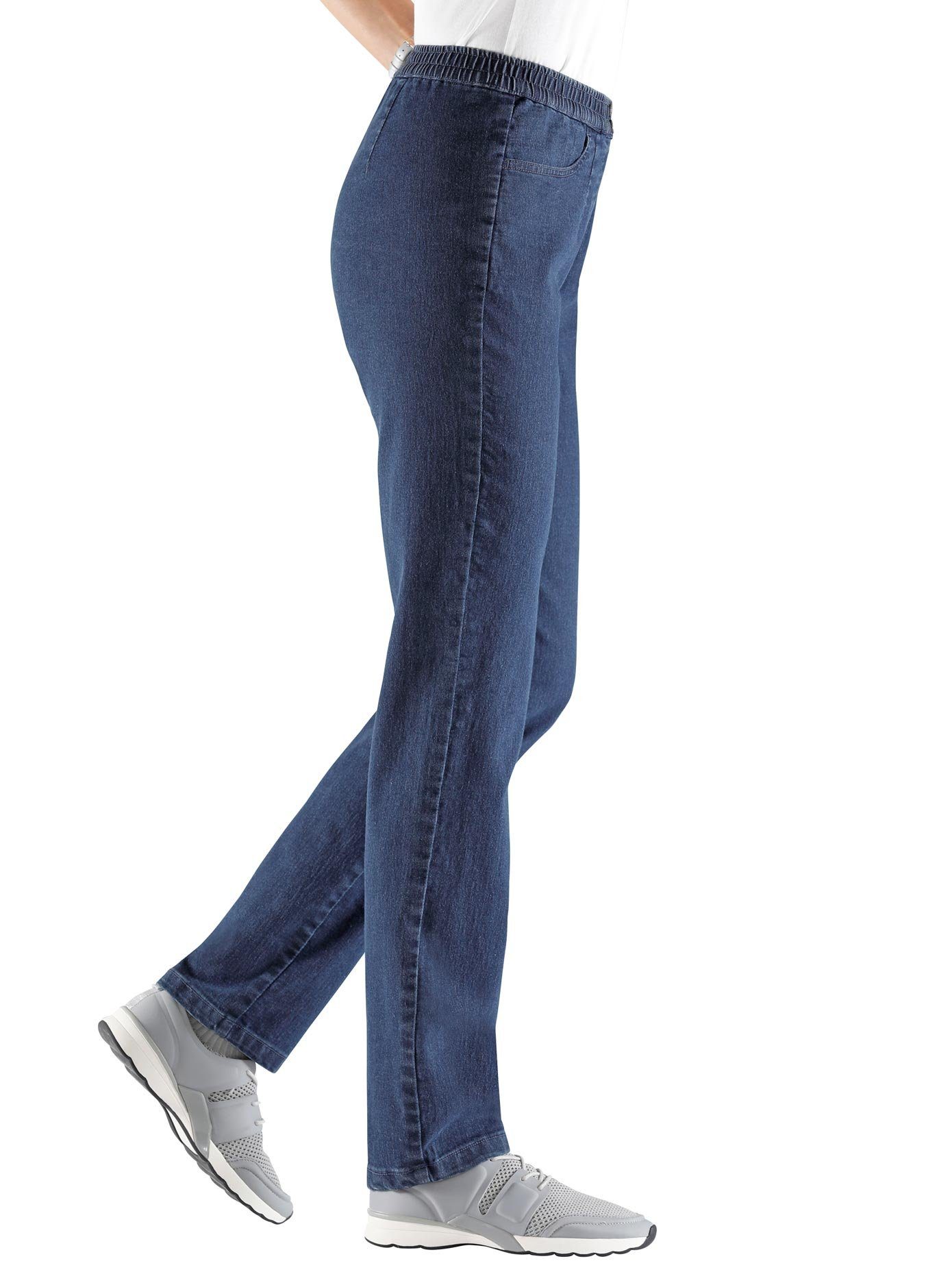 Classic Basics Jeans met elastische band