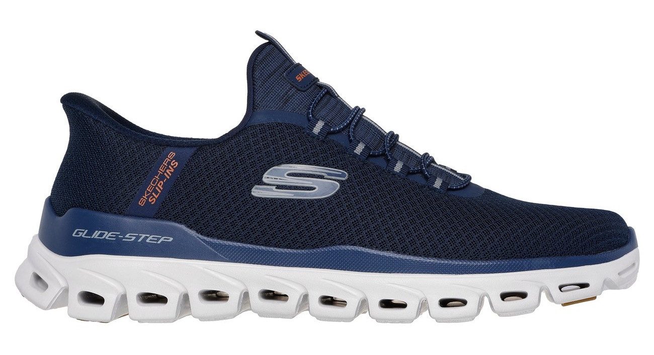 Skechers Slip-on sneakers GLIDE-STEP Instapschoen, vrijetijdsschoen, trainingsschoen met praktische elastische band