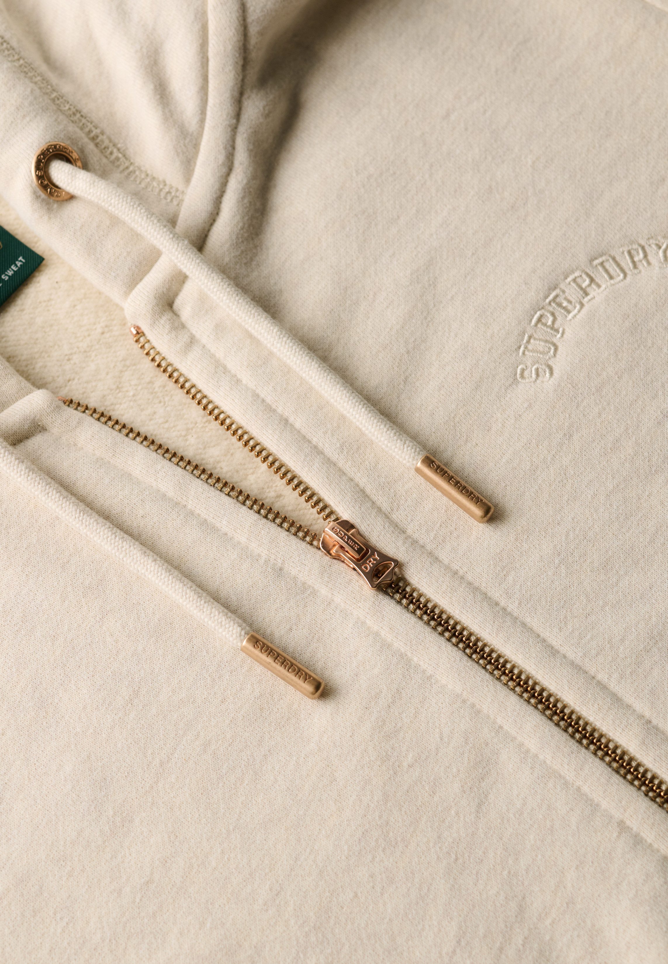 Superdry Capuchonsweatvest ESSENTIAL LOGO ZIPHOOD HB