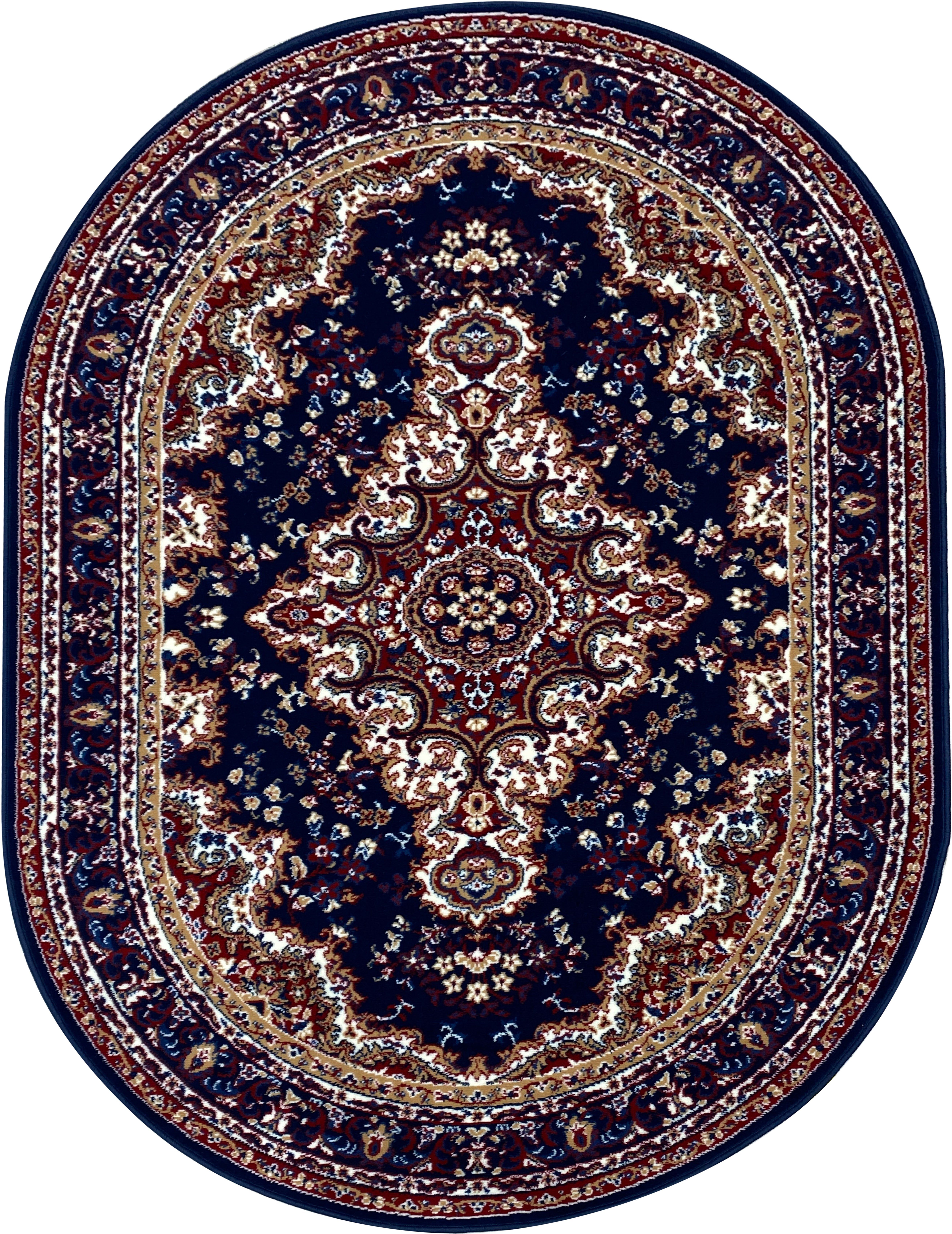 my home Vloerkleed Oriental, Made in Belgium Oriënt-look, met randdessin, korte pool, gemakkelijk in onderhoud, elegant
