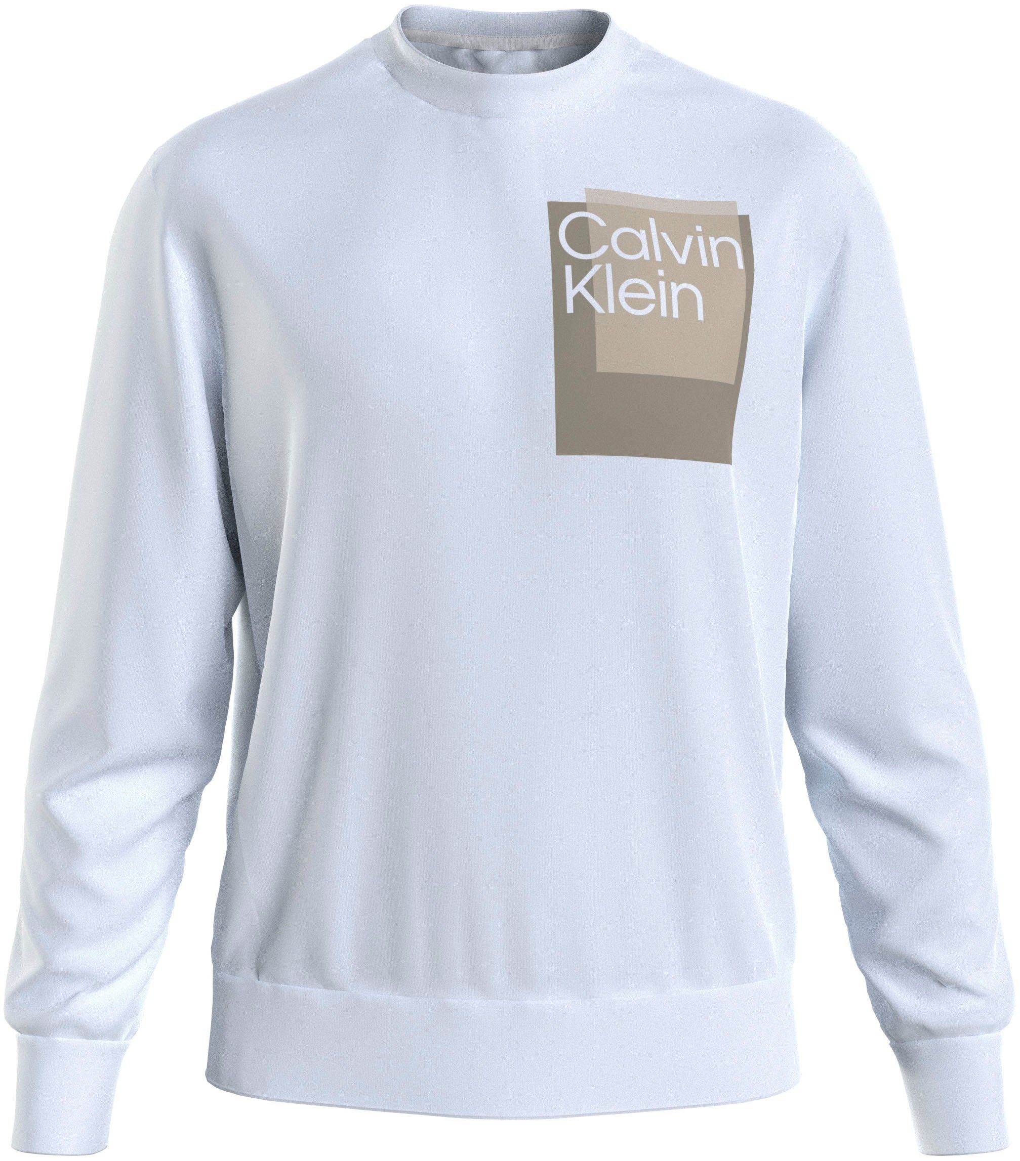 Calvin Klein Sweatshirt BT_OVERLAY BOX LOGO SWEATSHIRT