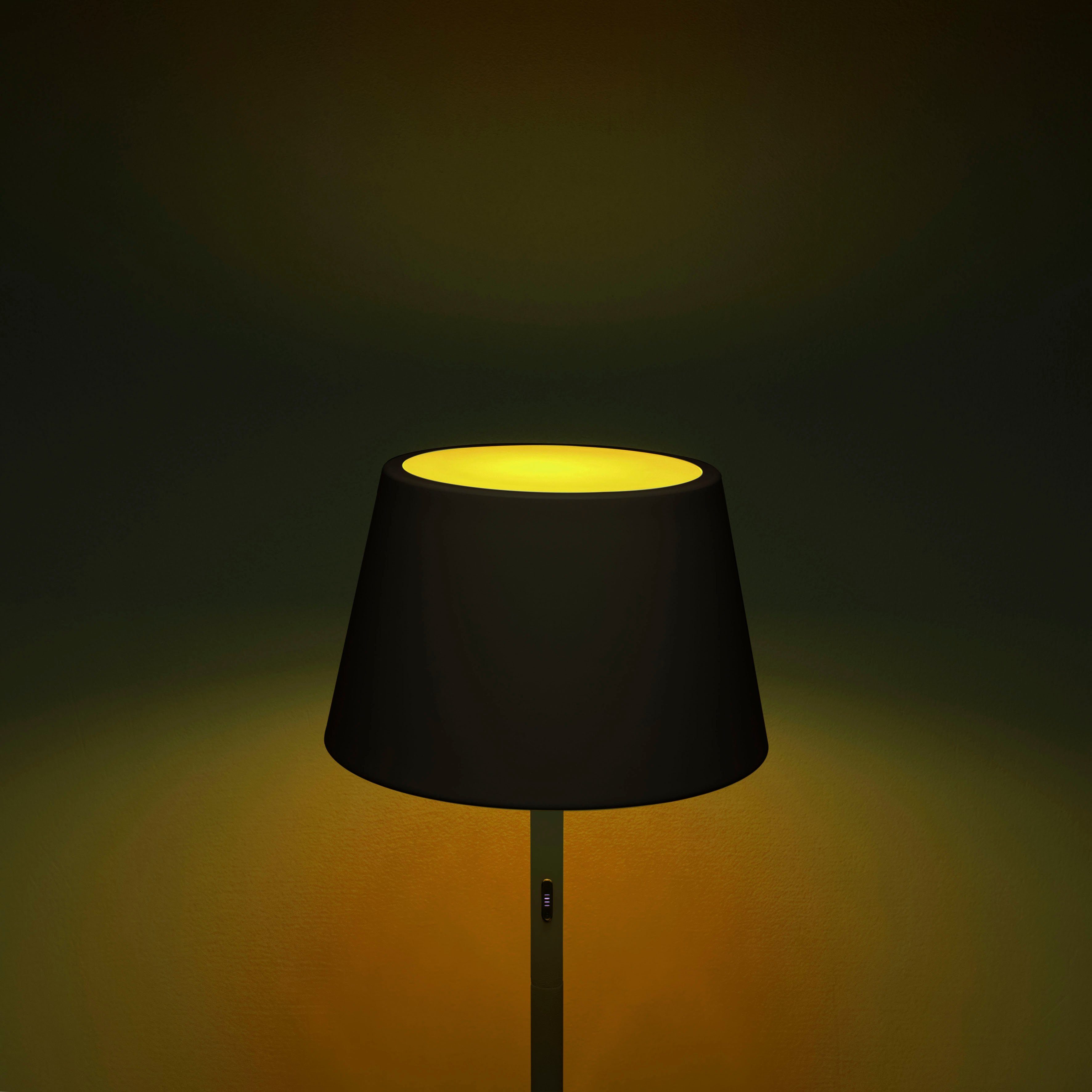 KONSTSMIDE Led-staande lamp Pomezia Pomezia LED USB-vloerlamp, 2700K/3000K/4000K, dimbaar (2 stuks)