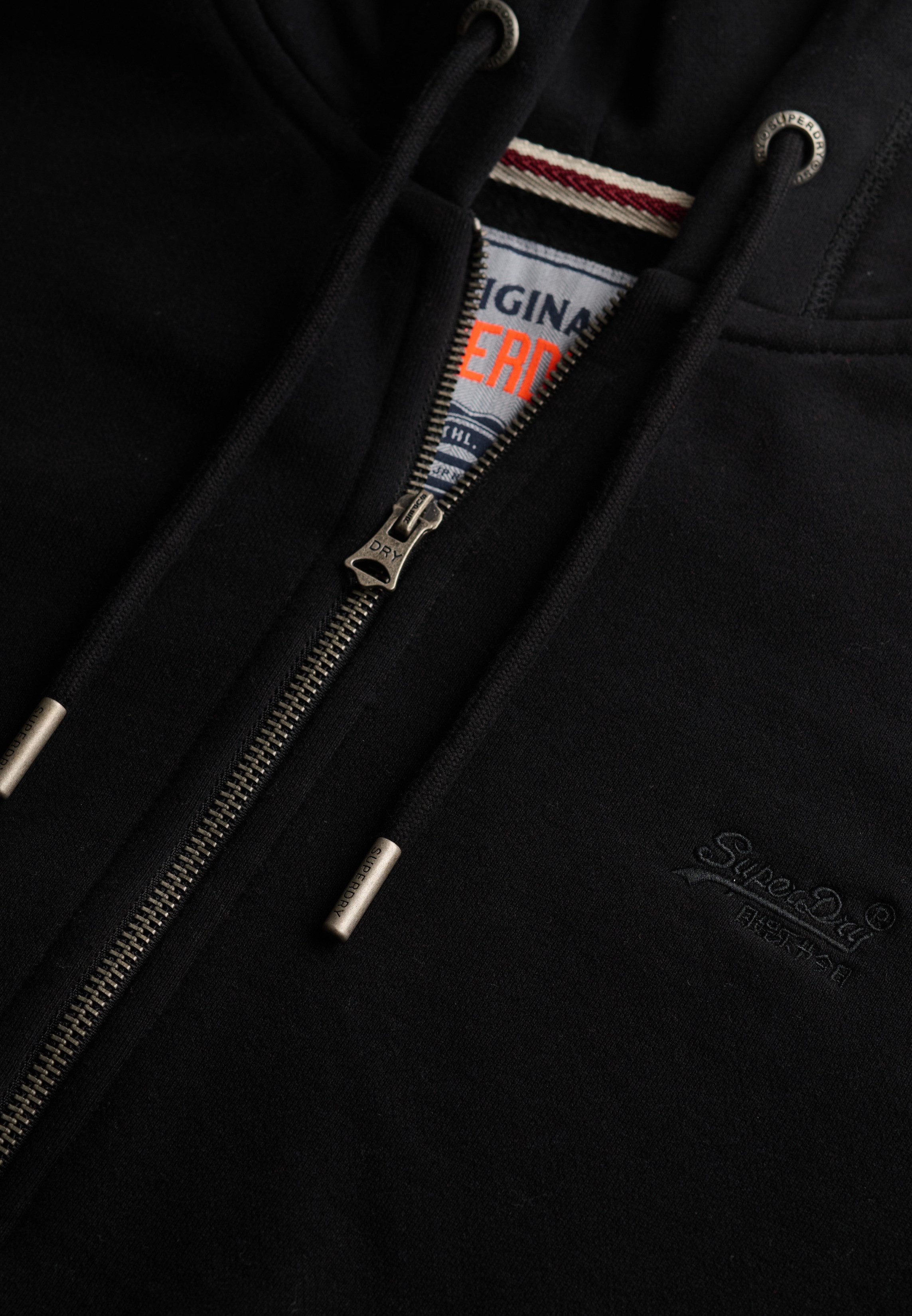 Superdry Capuchonsweatvest ESSENTIAL LOGO ZIP HOODIE HB