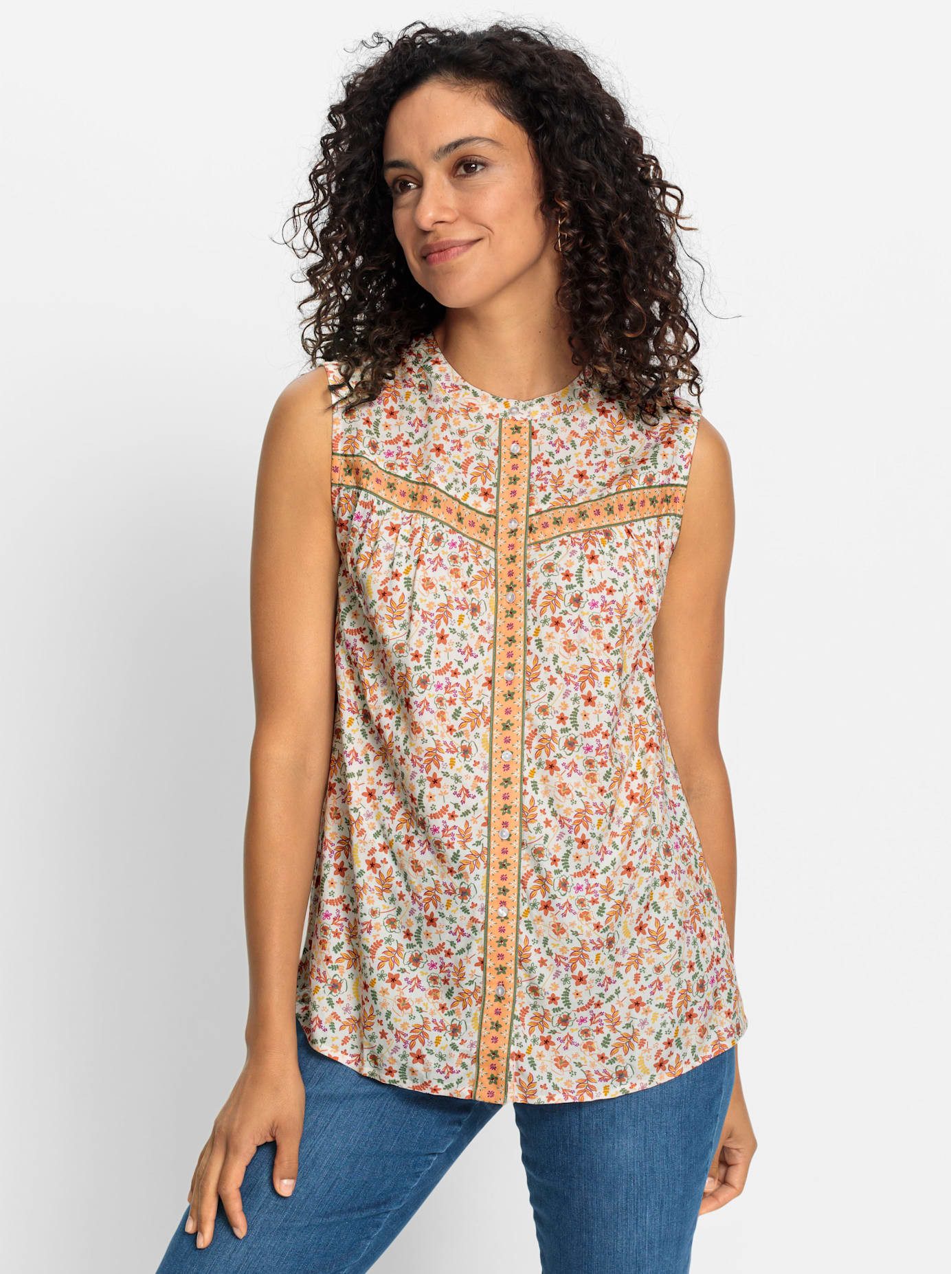 Classic Inspirationen Gedessineerde blouse