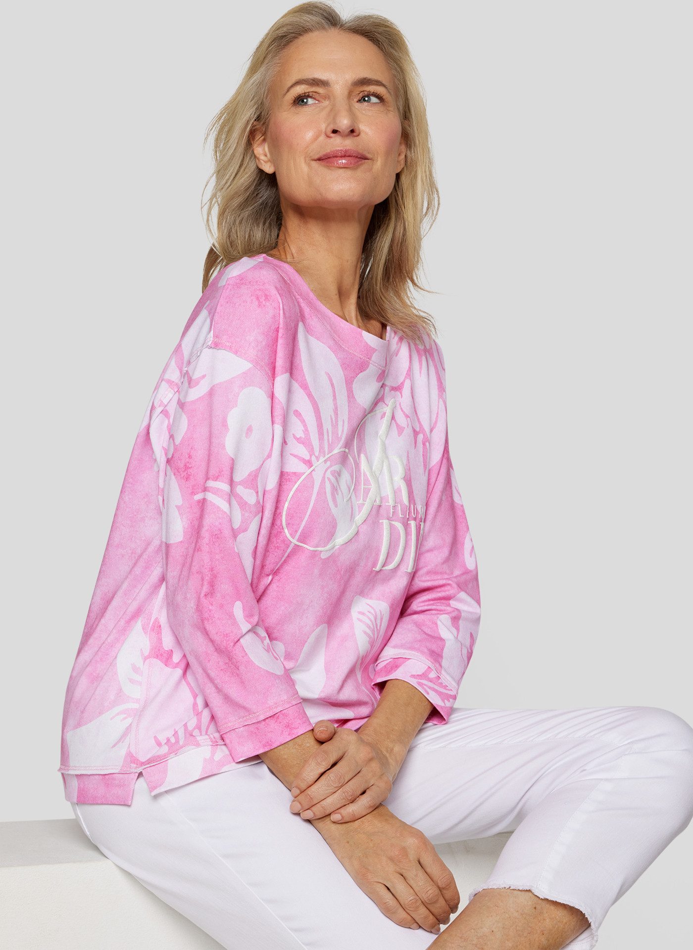 Rabe Shirt met 3/4 mouwen