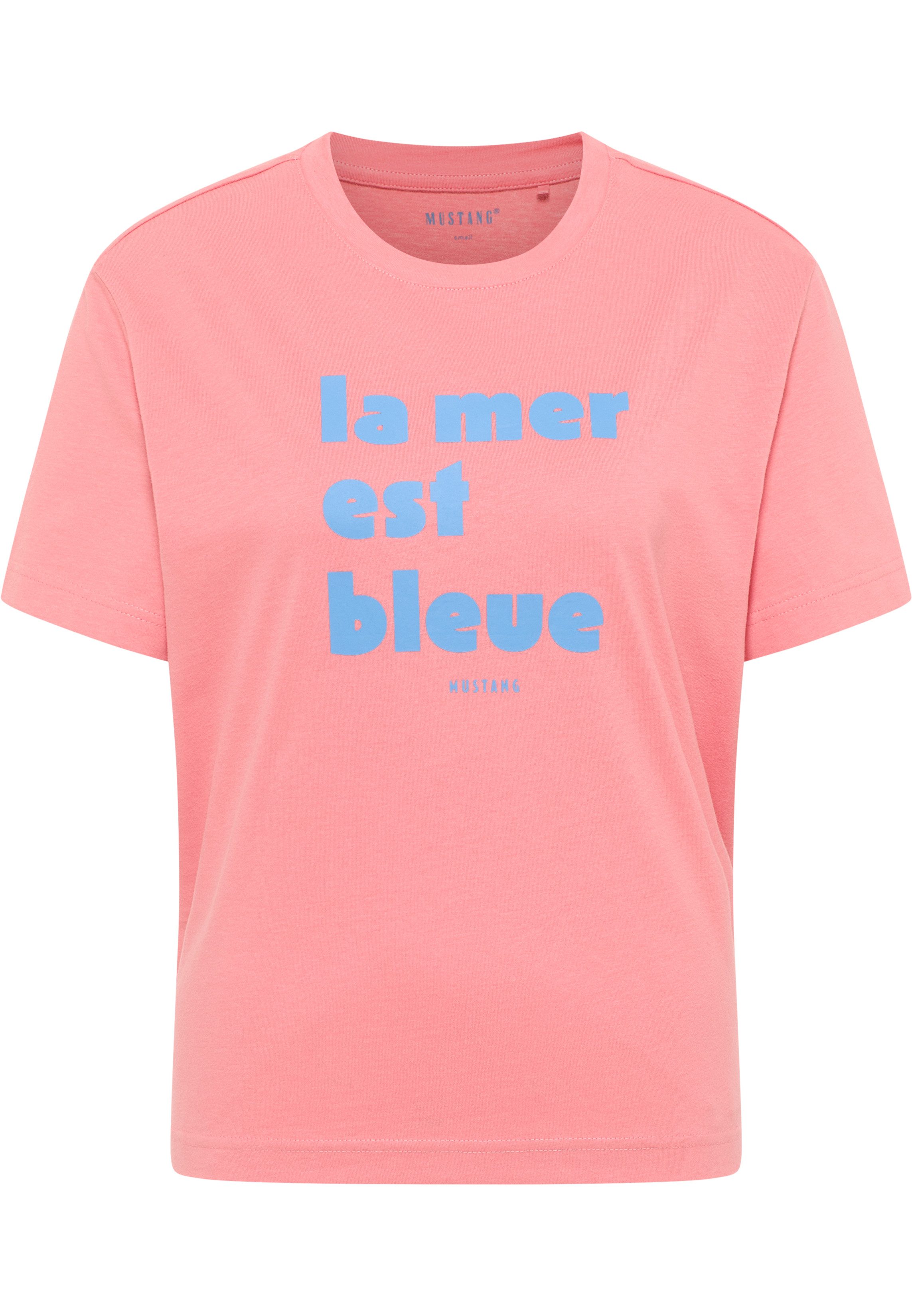 MUSTANG T-shirt Style Alma met statement-print
