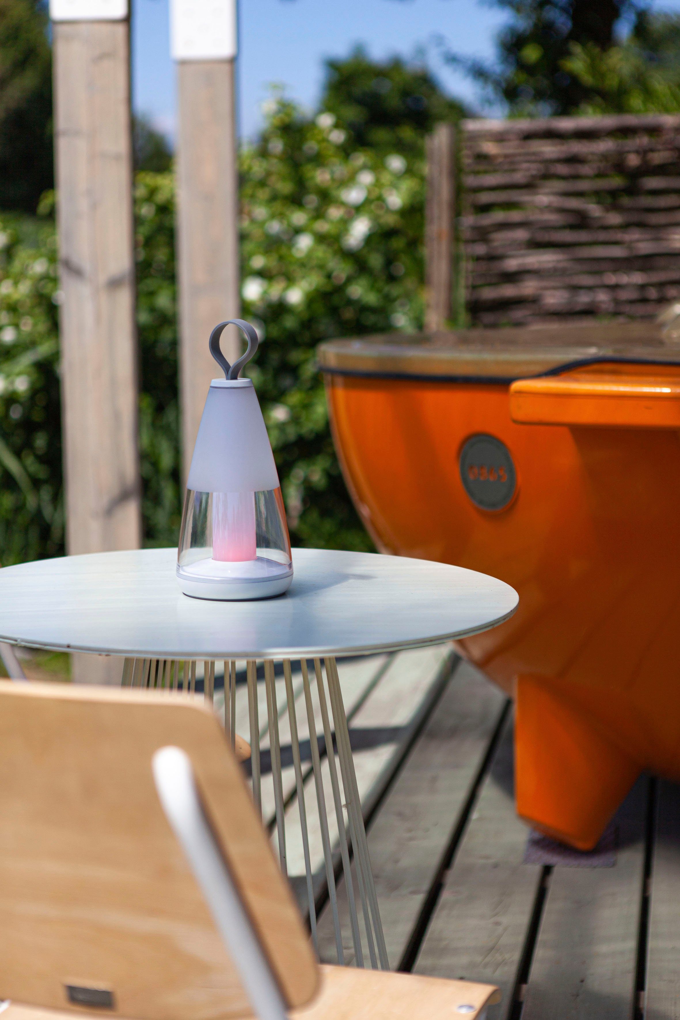 LUTEC Slimme ledlamp Peper Smart-home bureau lamp (1 stuk)