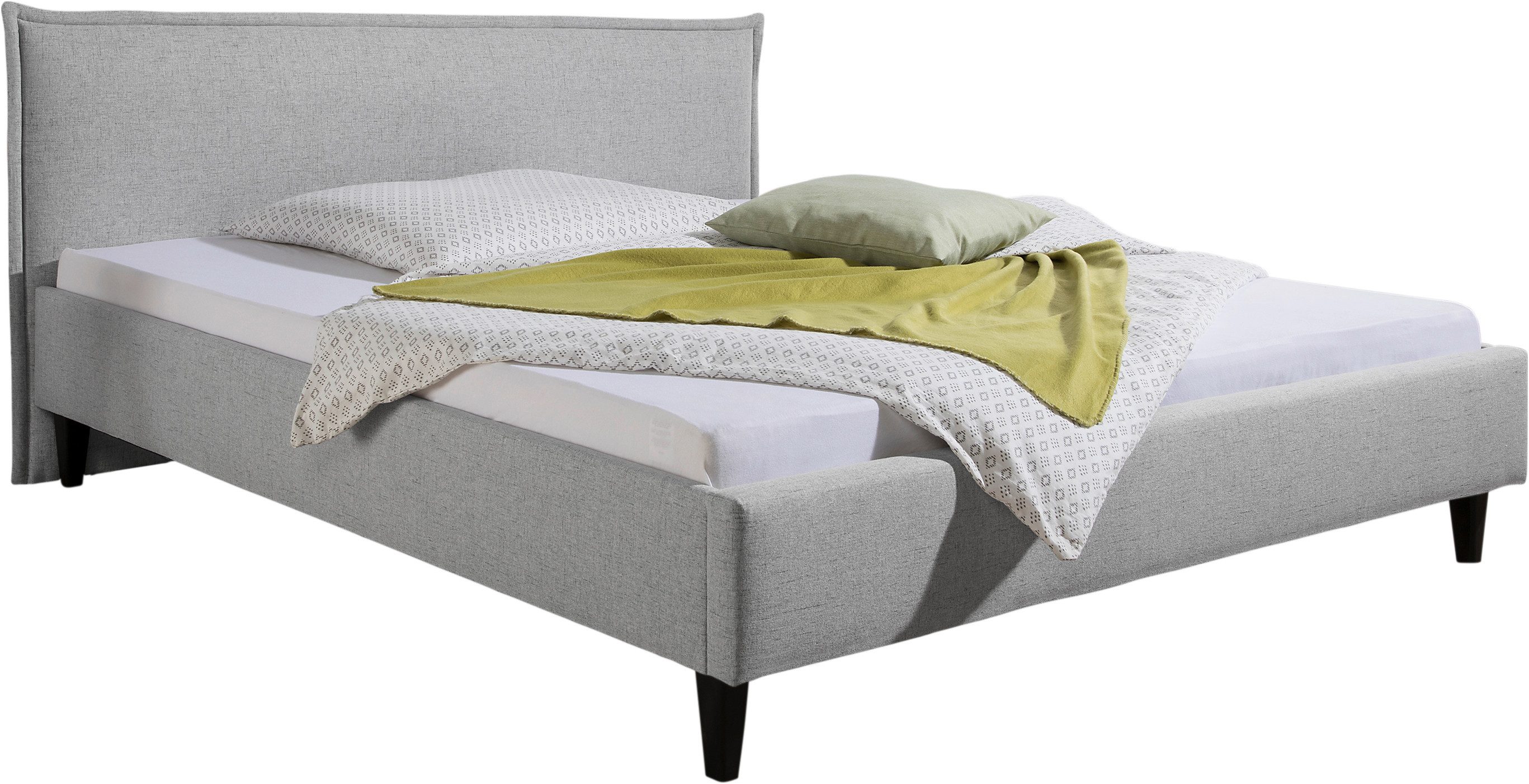 Maintal Gestoffeerd bed Gustine Zijkanten van het bed zelf te monteren, zonder bedkist