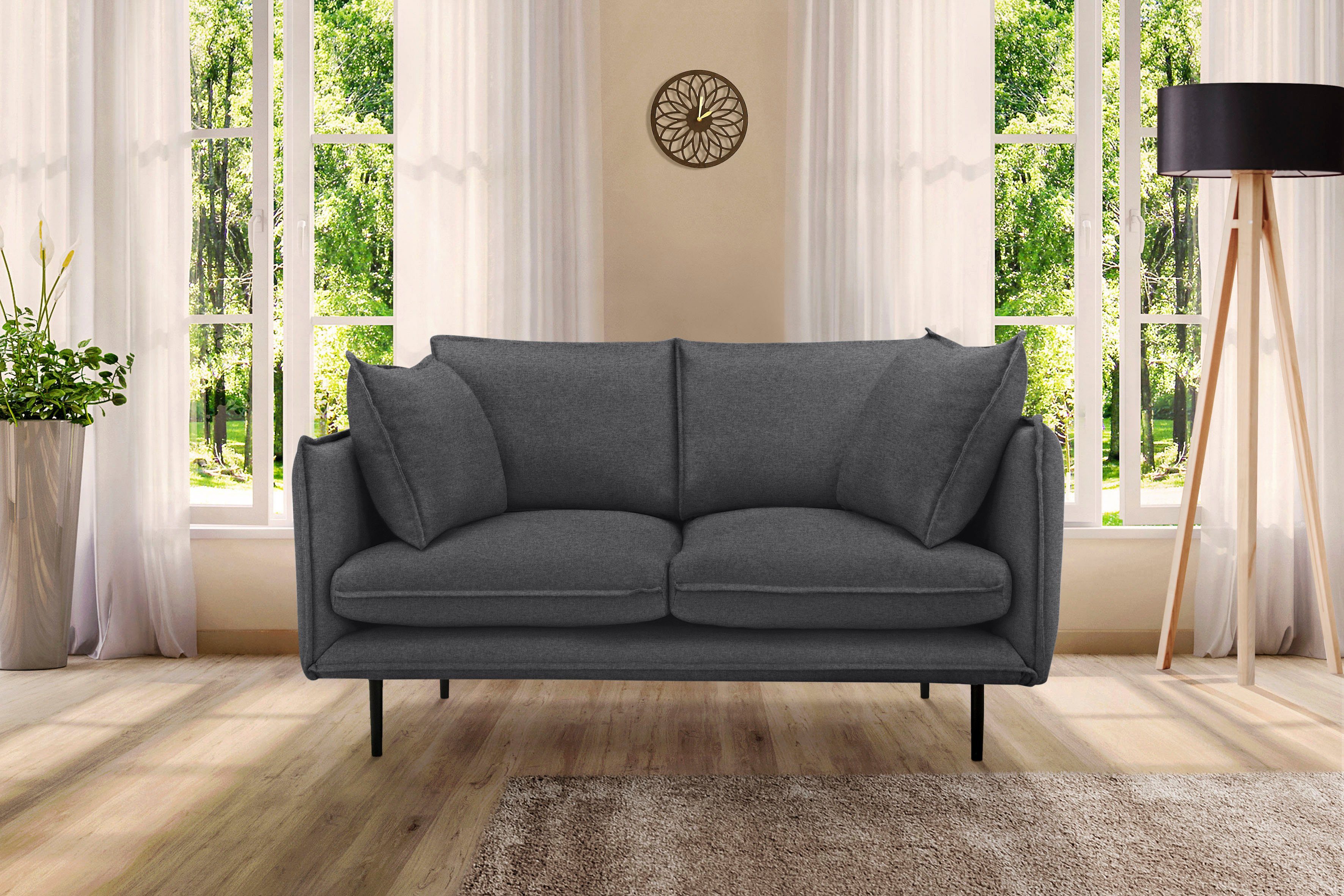 INOSIGN 2-zitsbank Somba met dikke opstaande naad en elegante look
