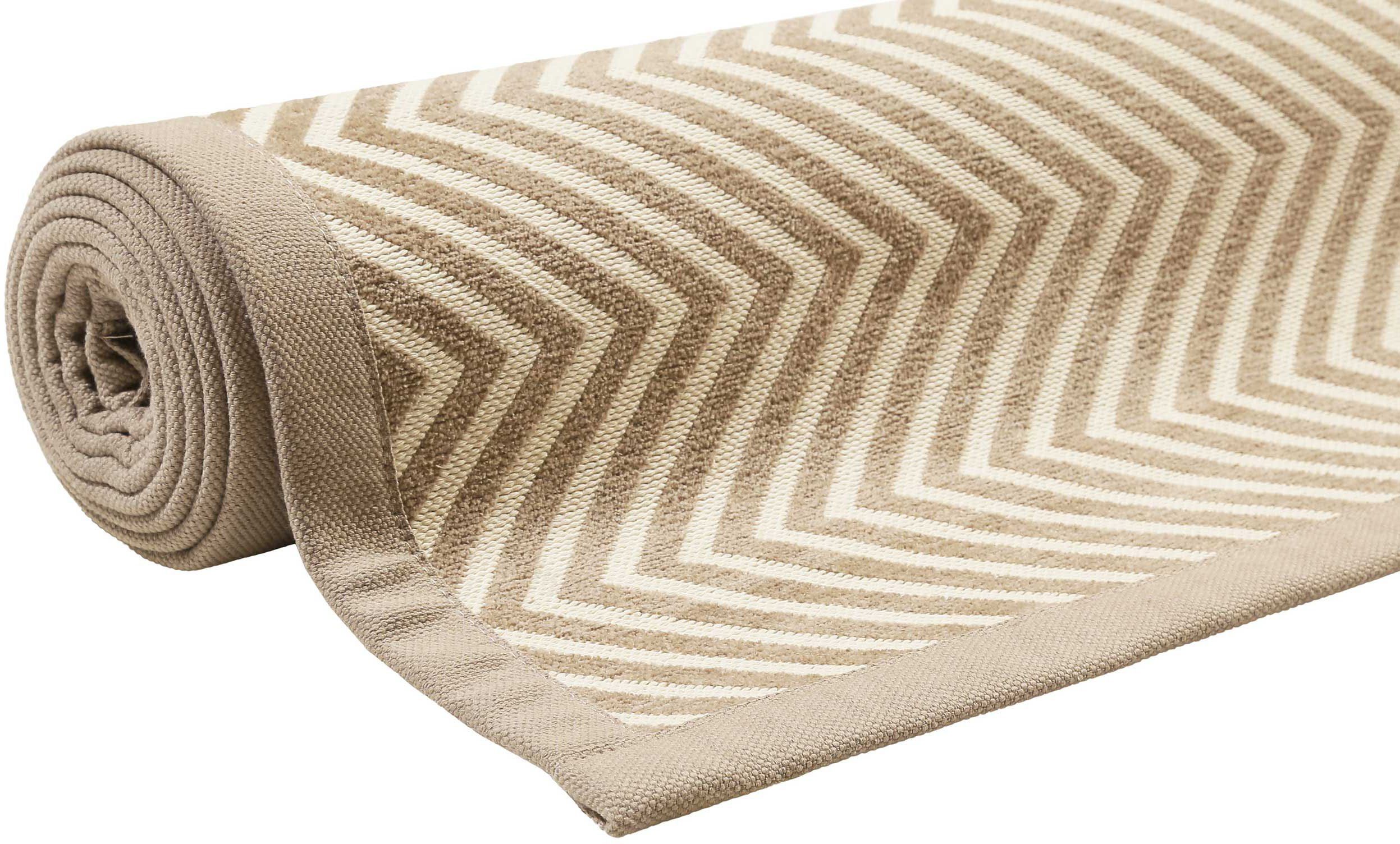 Esprit Vloerkleed Paulsen ESP-42078 Tweezijdig te gebruiken kleed in een modern design, woonkamer