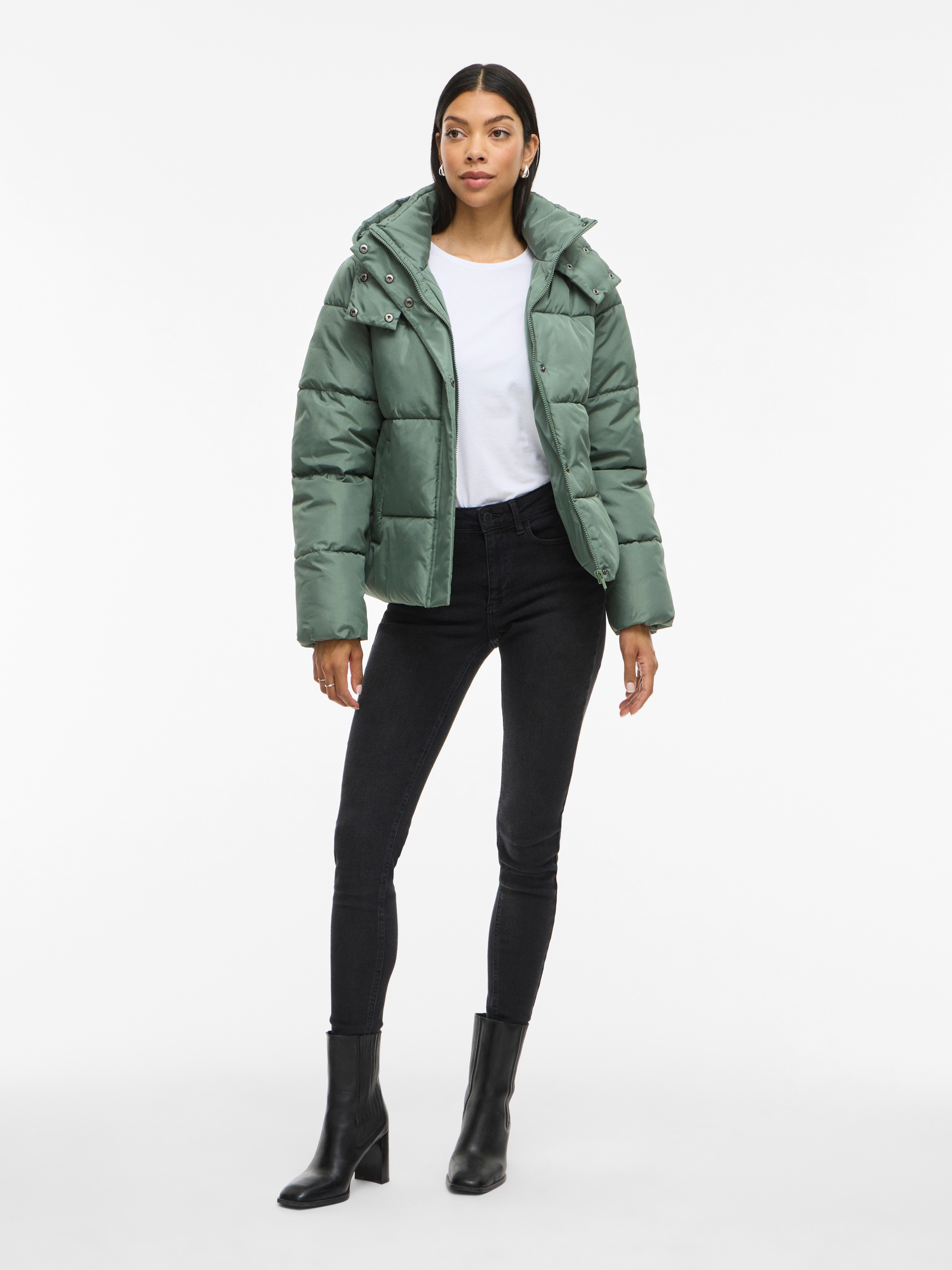 Vila Gewatteerde jas VIMILJA PADDED PUFFER - NOOS