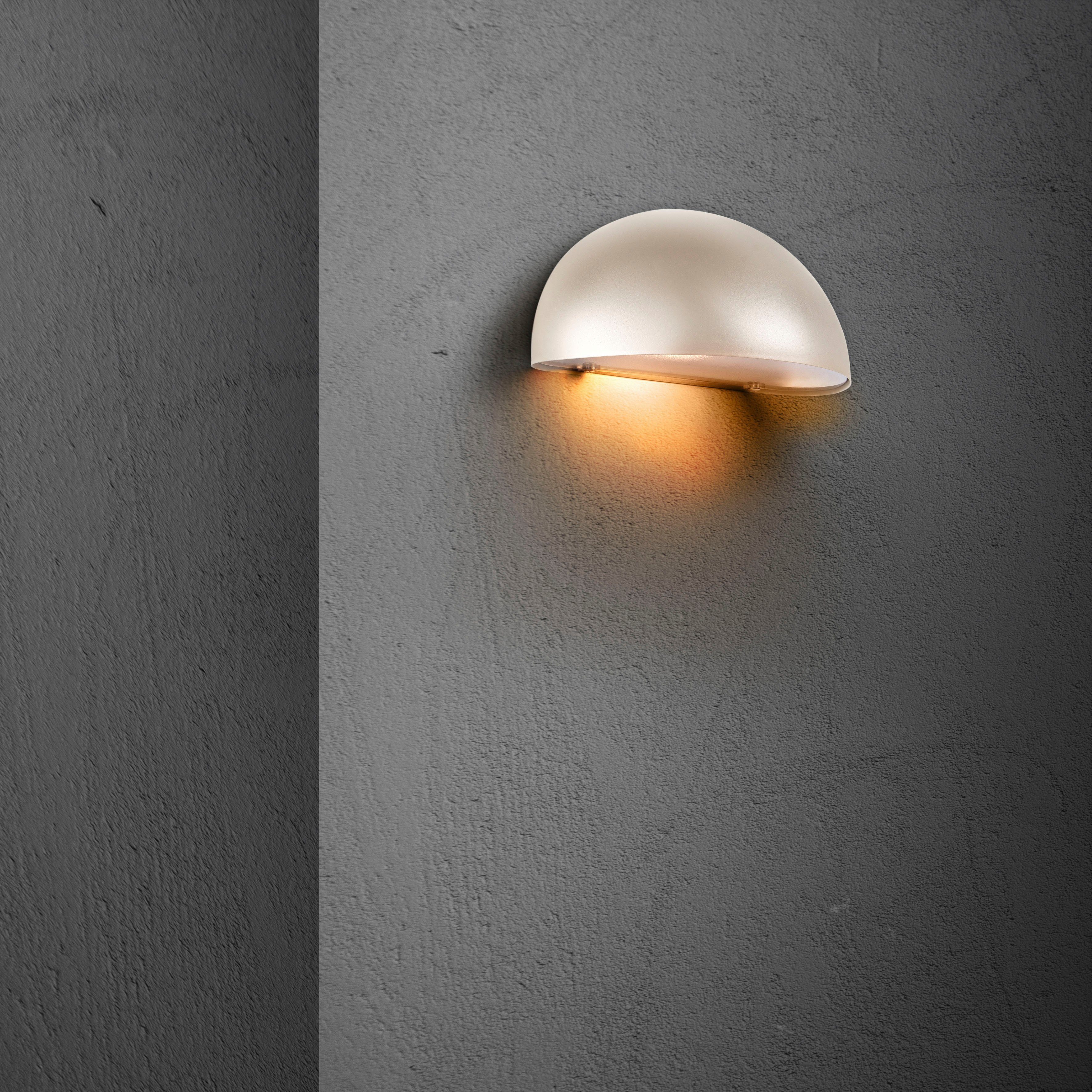 Nordlux Wandlamp voor buiten Scorpius Klassiek, tijdloos design, unieke marmerstructuur (1 stuk)