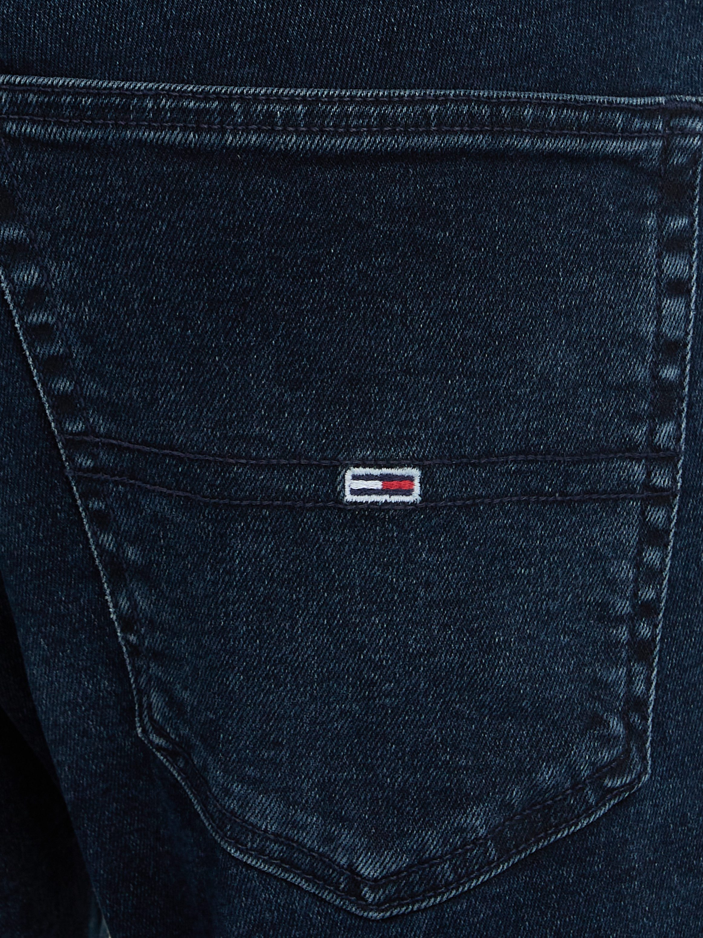 TOMMY JEANS Slim fit jeans SCANTON SLIM met gestempeld logo