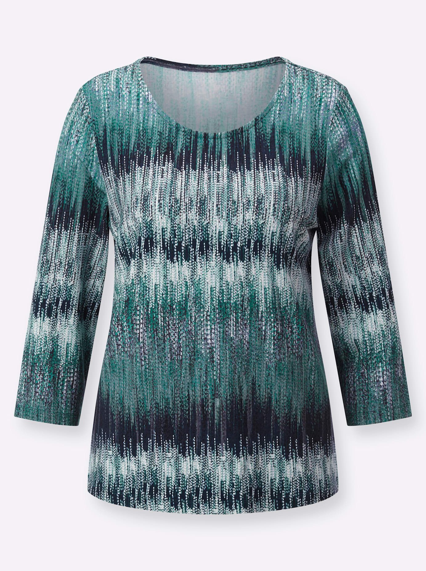 Casual Looks Shirt met 3 4 mouwen Shirt (1-delig)