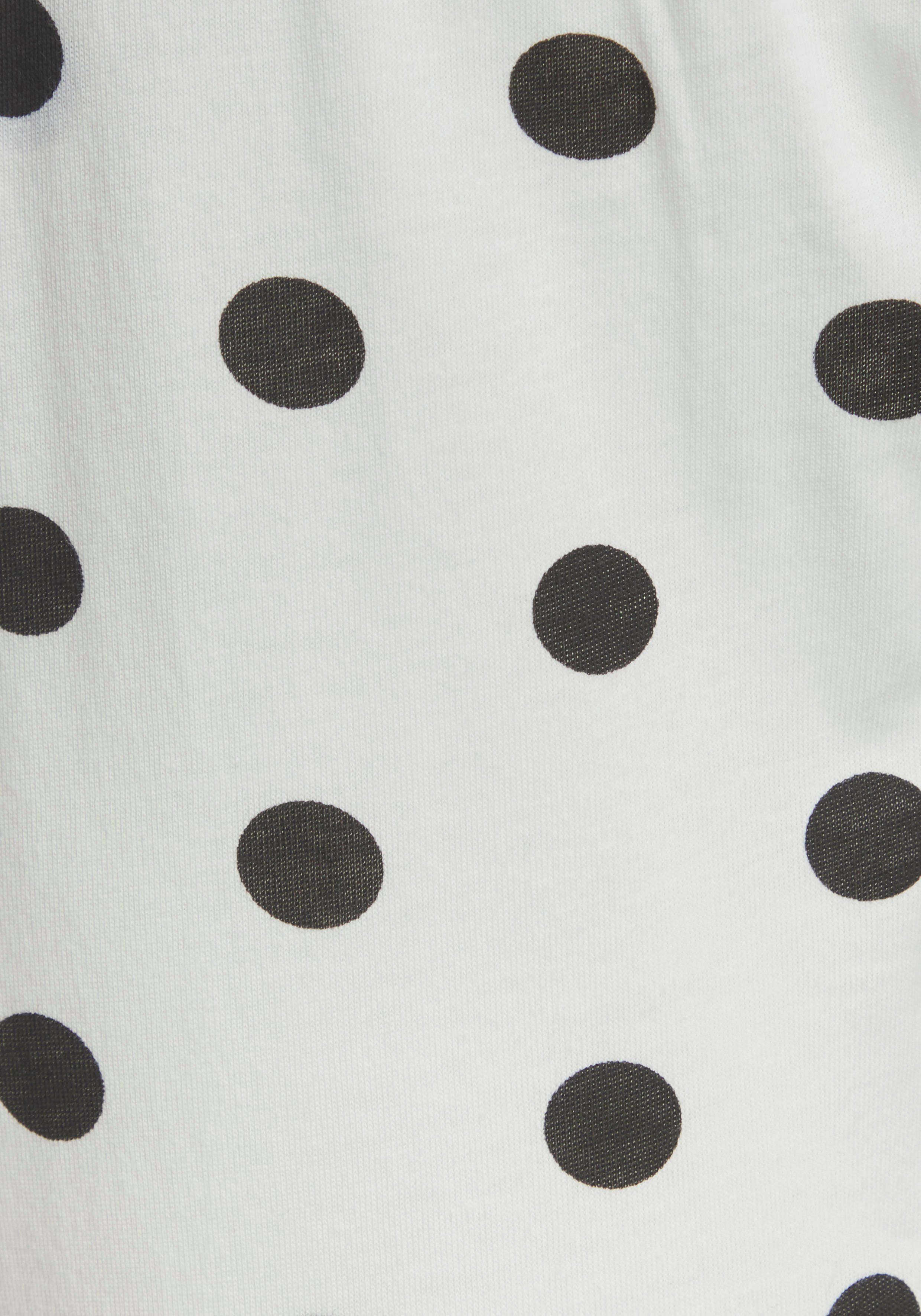 Vivance Dreams Pyjama met grote punten en sterretjes (4-delig, Set van 2)