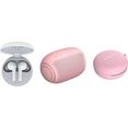 lg in-ear-hoofdtelefoon fn4 macaron jellybean hardbundle + bluetoothluidspreker (€ 69,99) + macaron hoes (€ 9,99) roze
