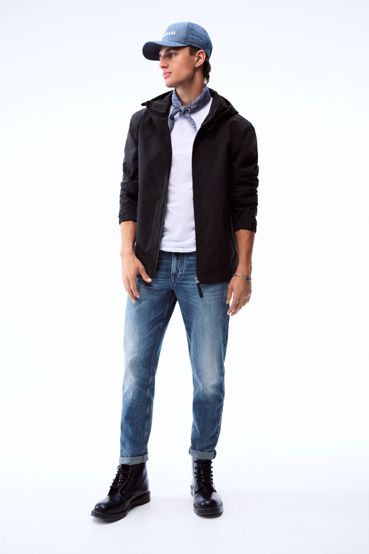 Joop Jeans Baseball pet Marcello Met stevige klep
