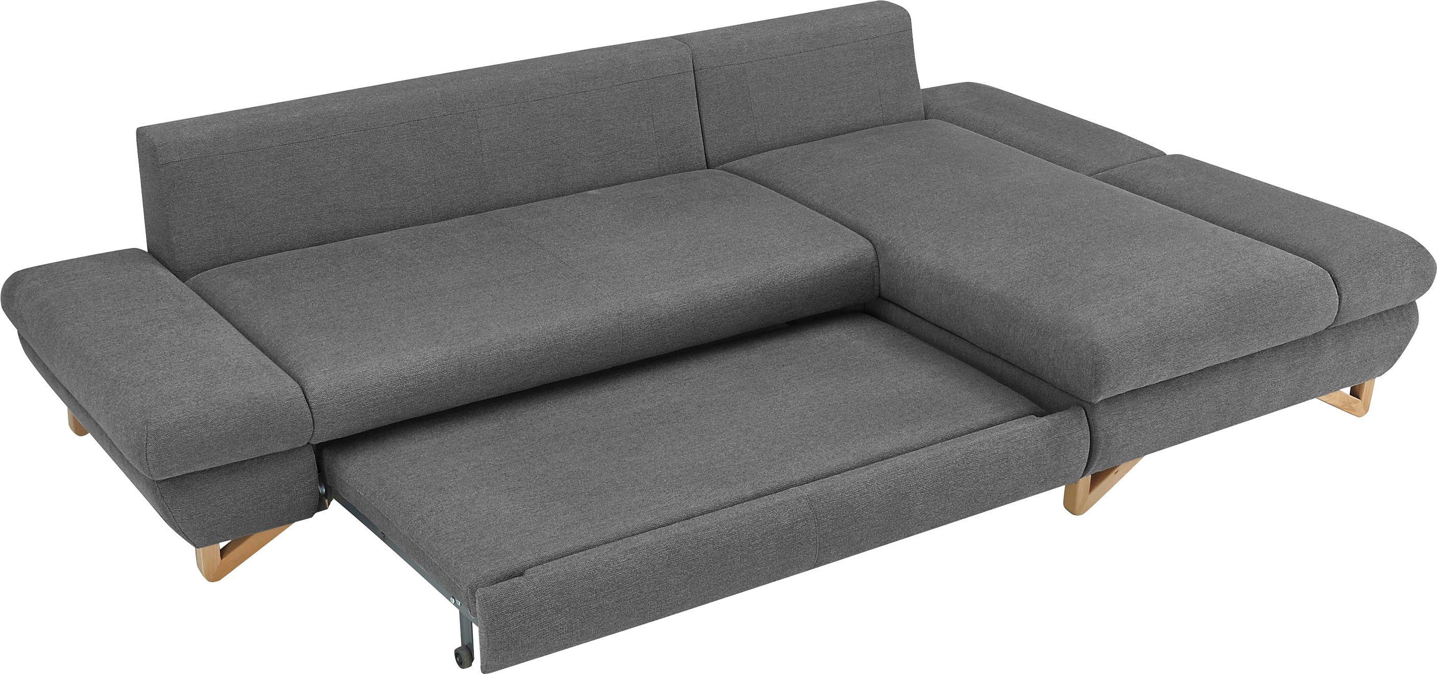 INOSIGN Slaapbank City/Giron comfortabele slaapbank (ligoppervlak 245 x 138 cm) en bedlade