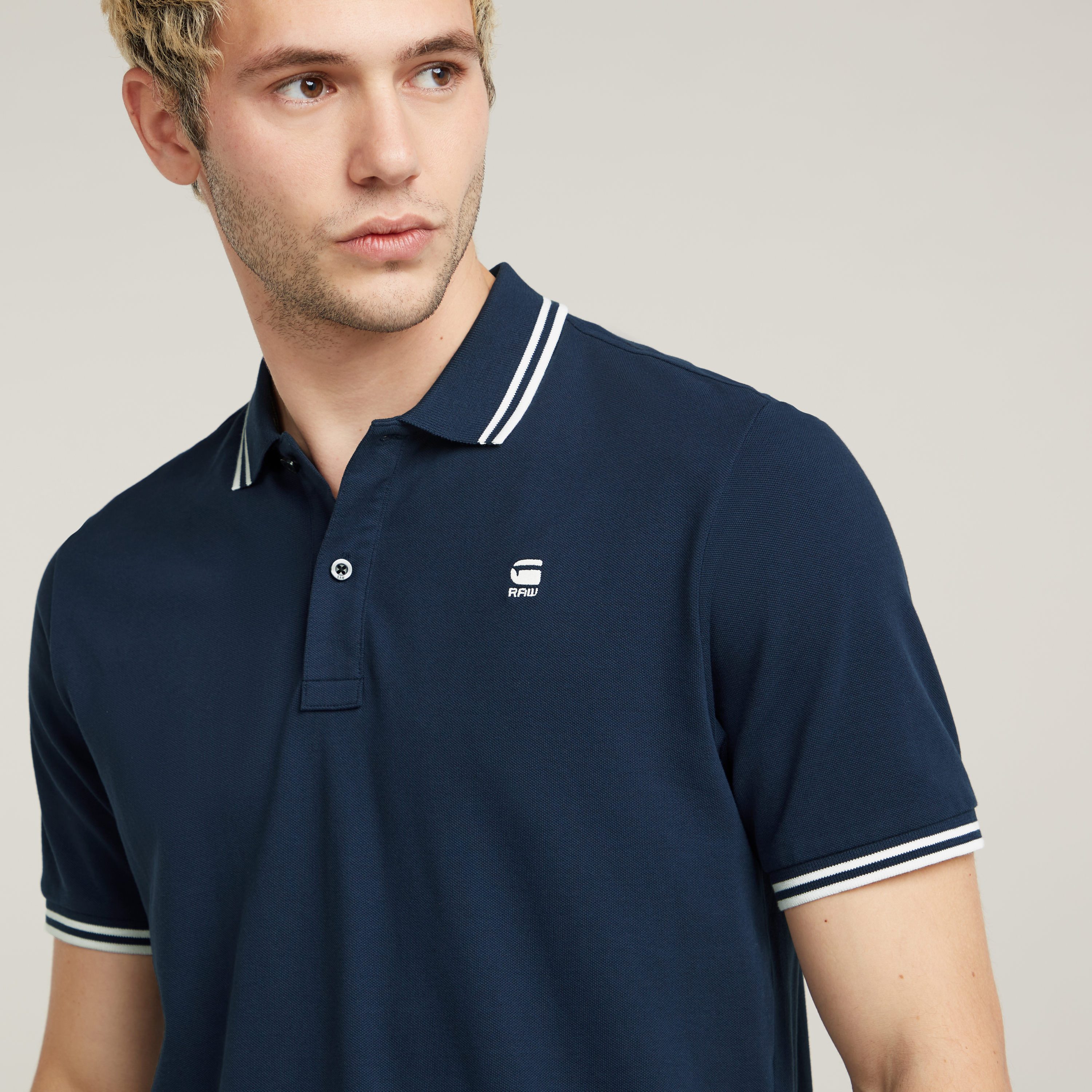 G-Star RAW Poloshirt Dunda slim stripe