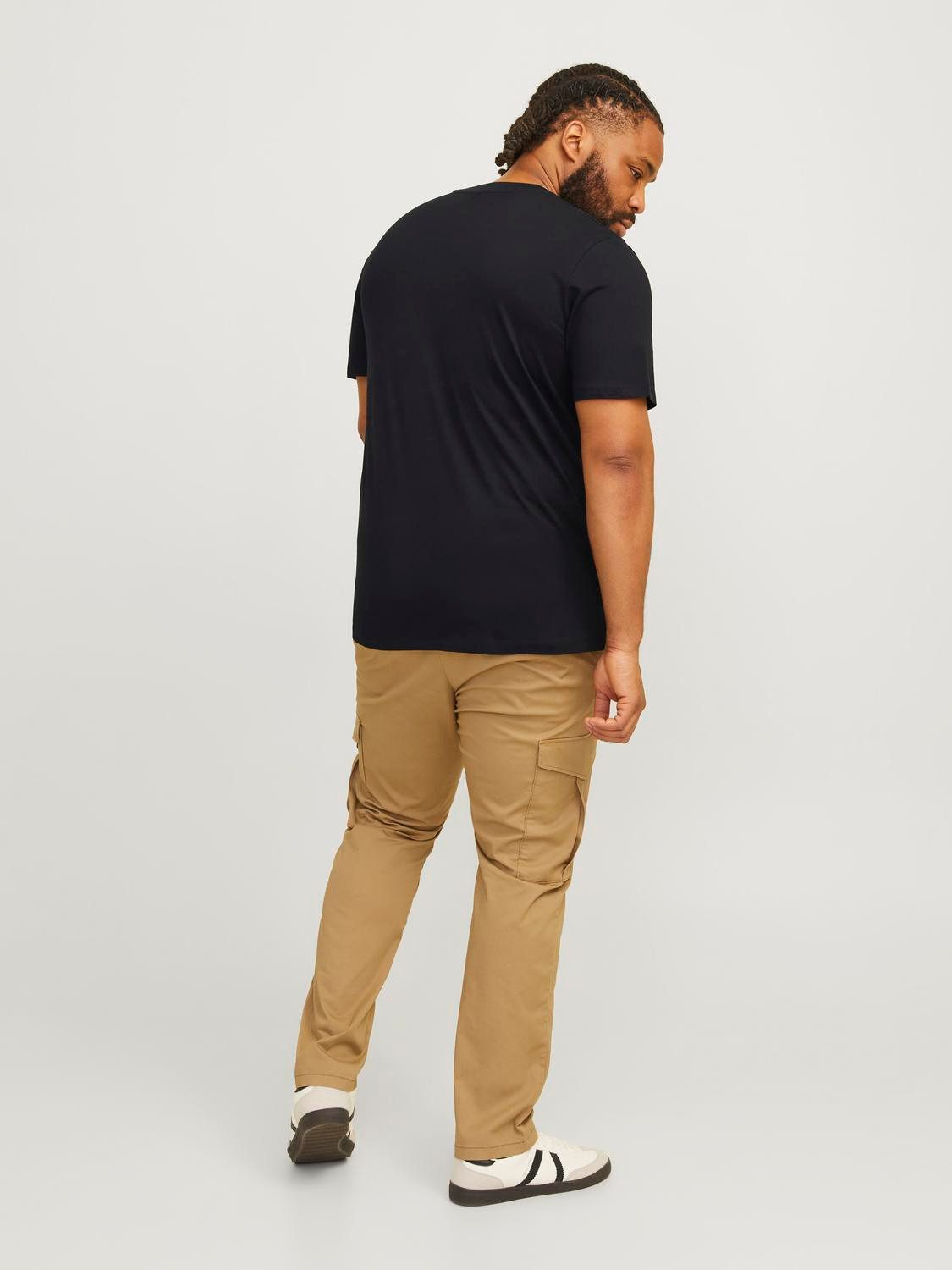 Jack & Jones PlusSize T-shirt JJECALEB VARSITY TEE SS O-NECK NOOS PLS